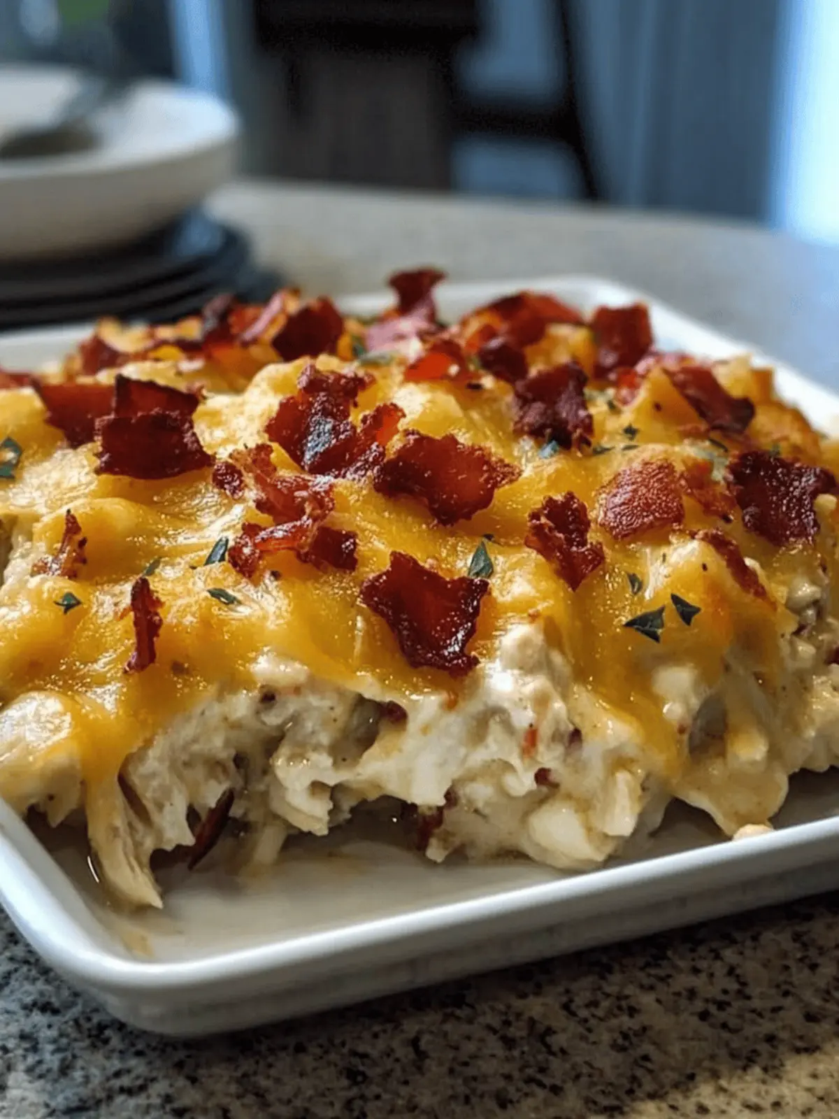 25-Minute Crack Chicken Casserole