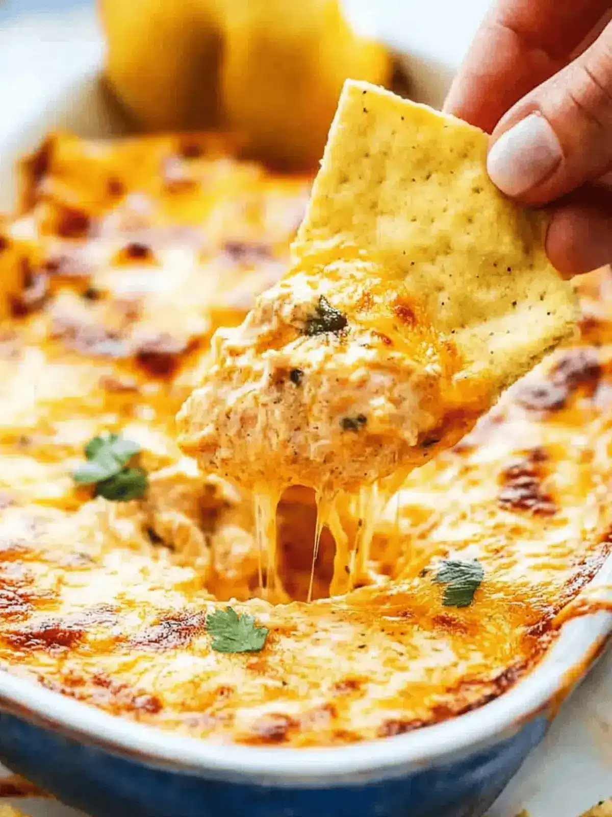 Easy Rotisserie Buffalo Chicken Dip