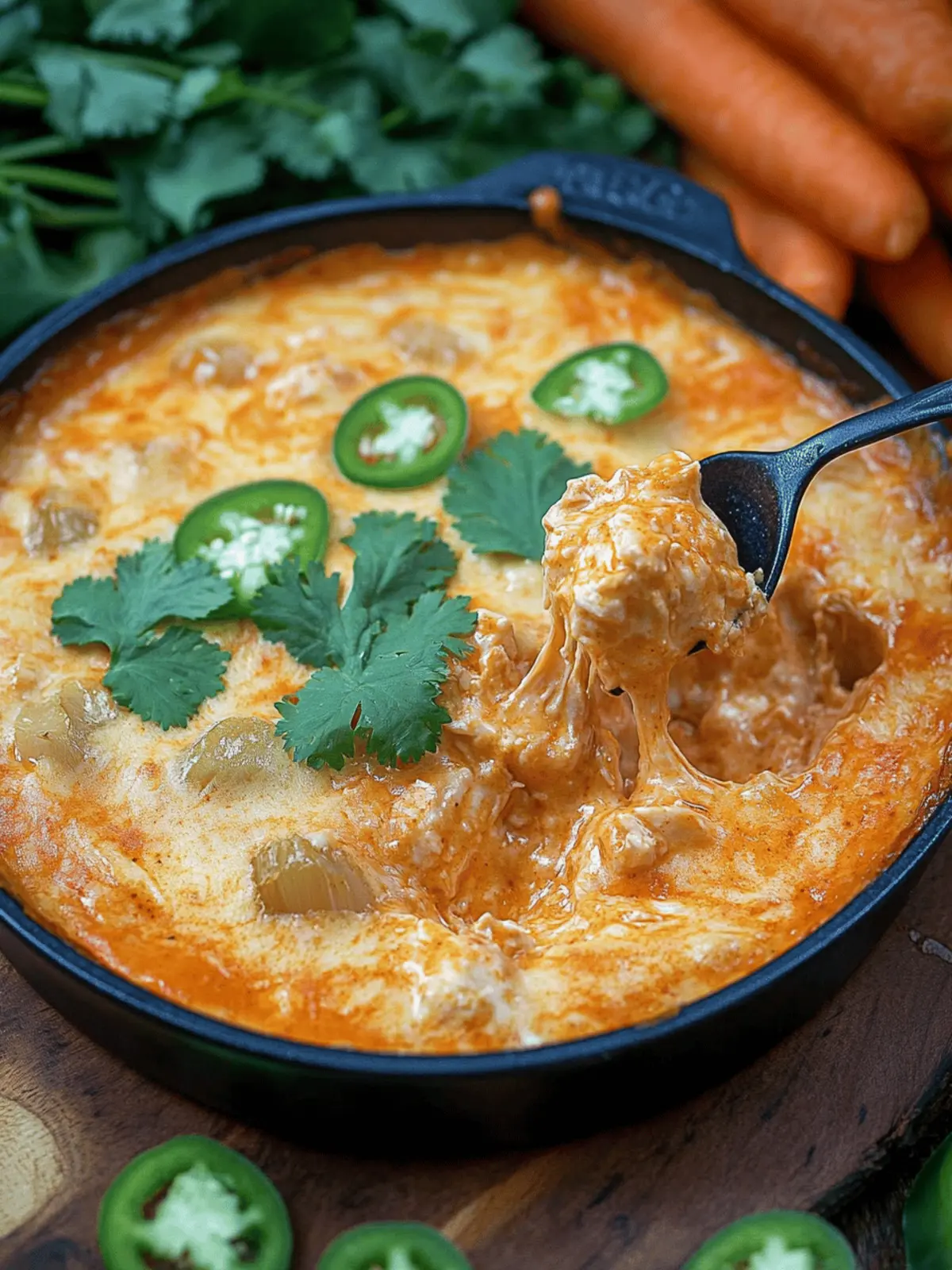 Bangin' Buffalo Chicken Dip