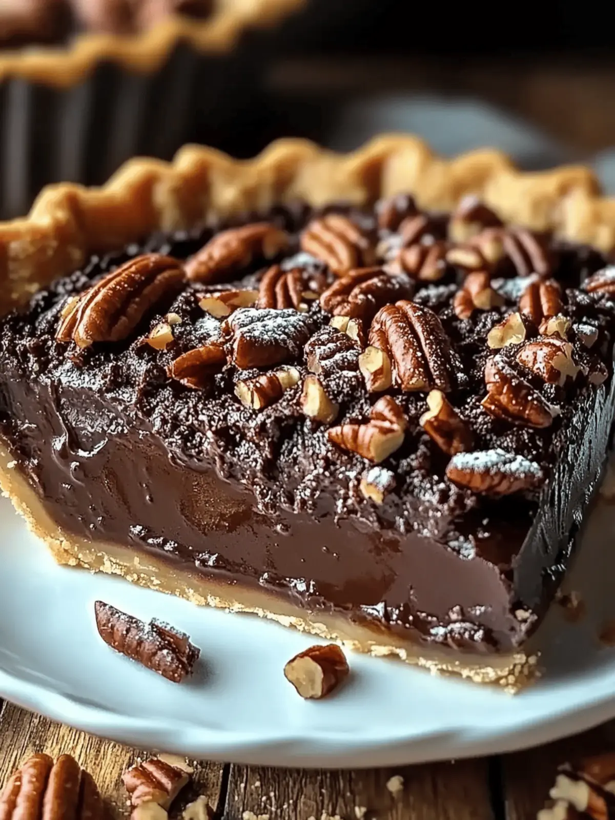 Texas Chocolate Pecan Pie