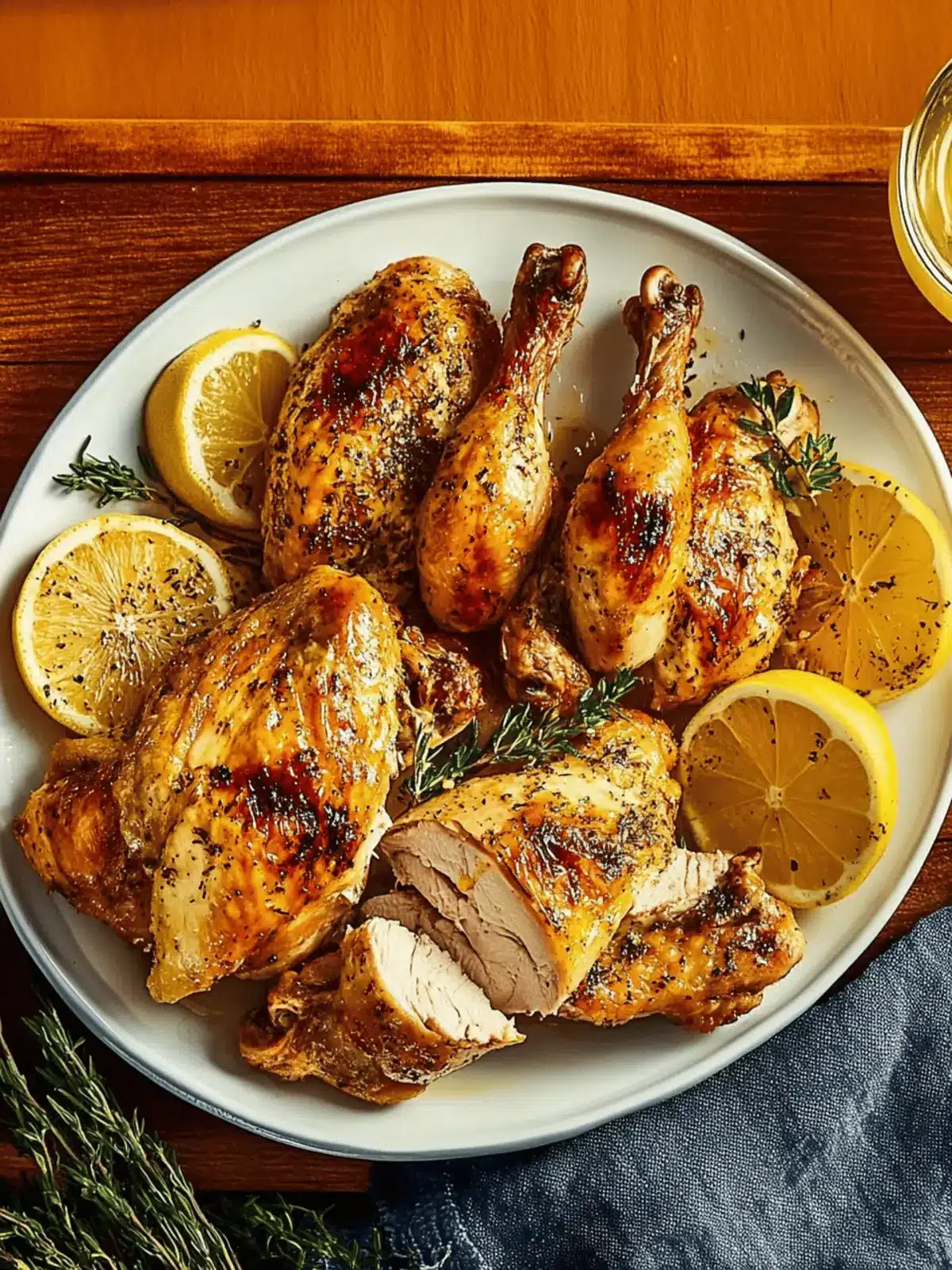 Lemon Herb Roast Chicken