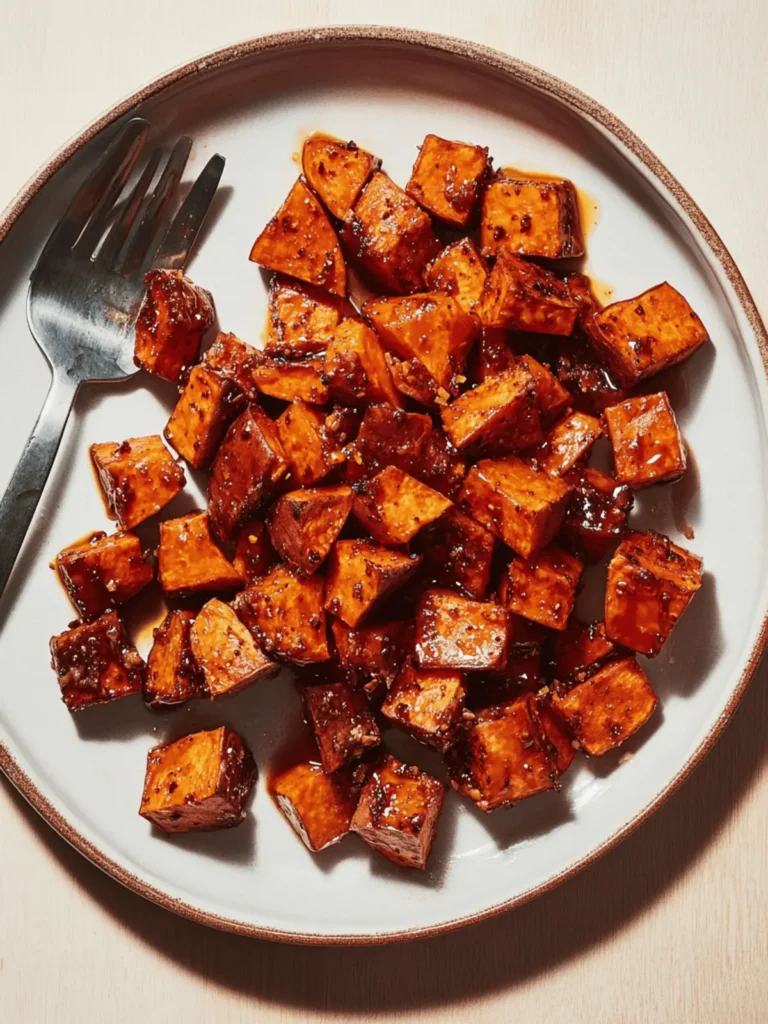 Roasted Sweet Potatoes with Maple Glaze