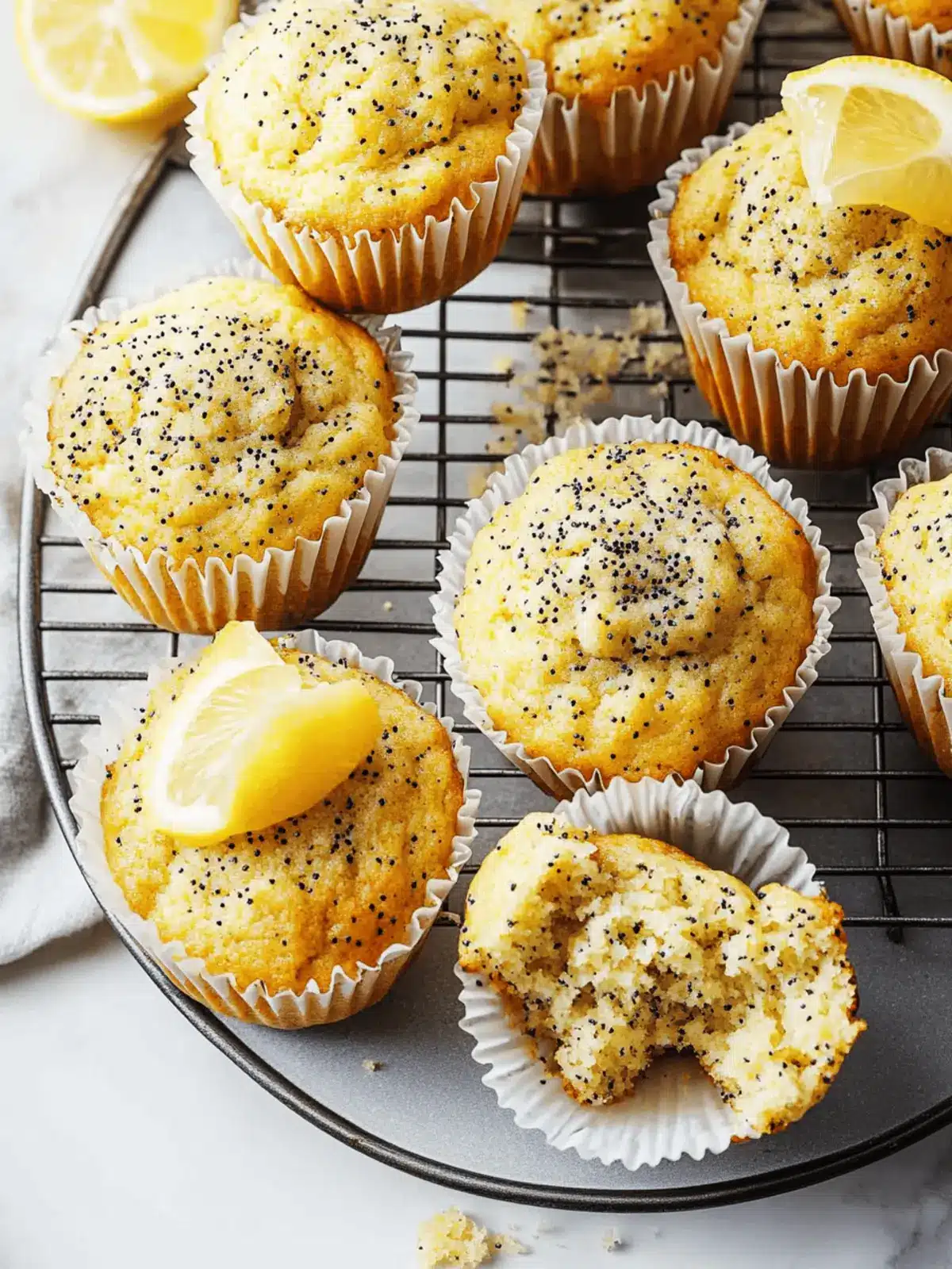 Lemon Poppy Seed Muffins