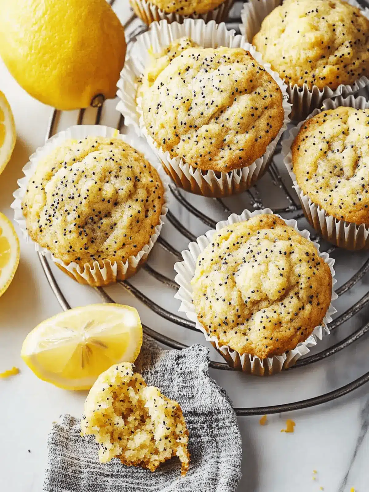 Lemon Poppy Seed Muffins