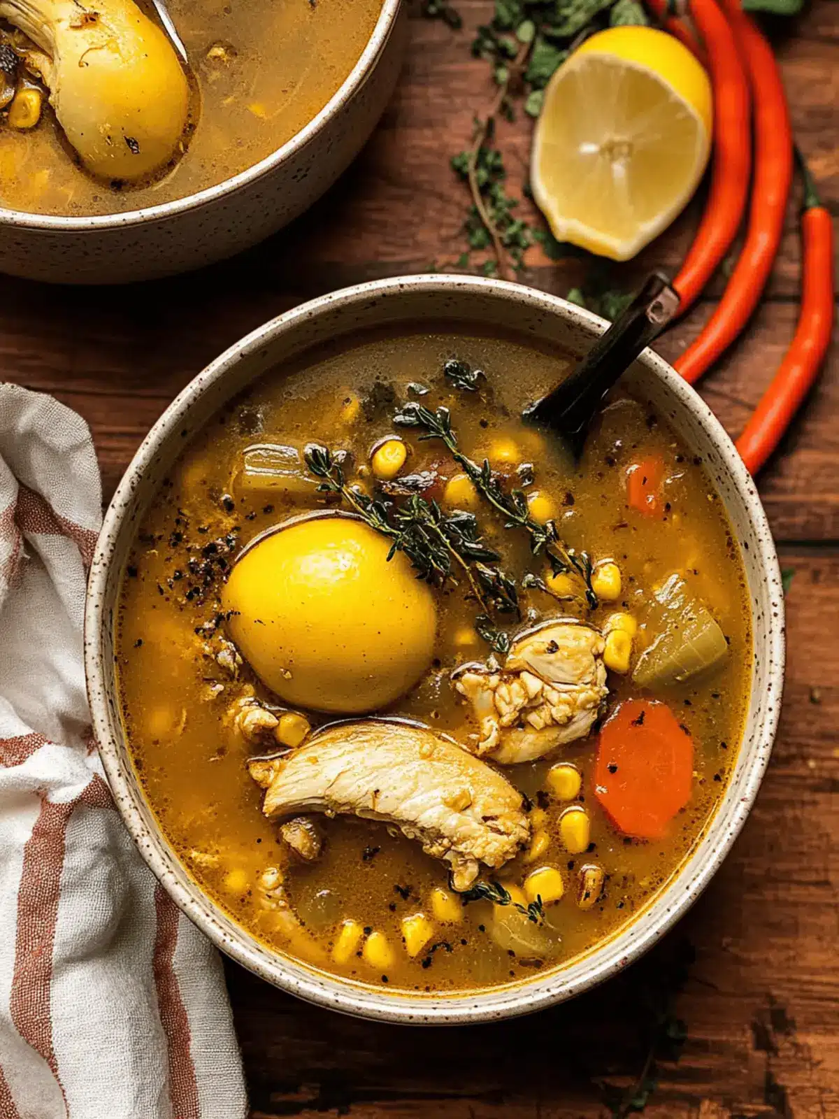 Nourishing Jamaican Chicken Soup