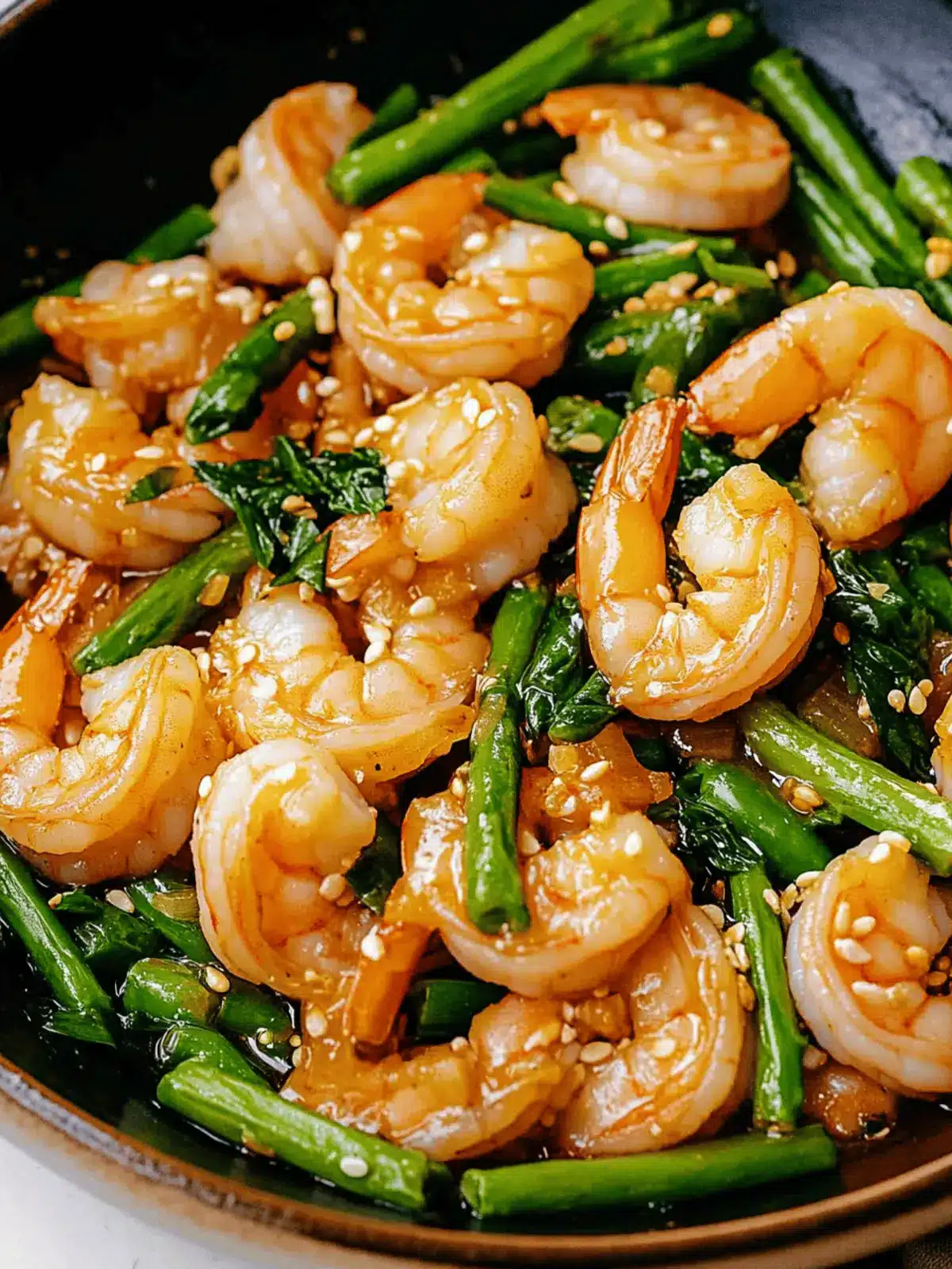 Honey Garlic Shrimp Stir-Fry