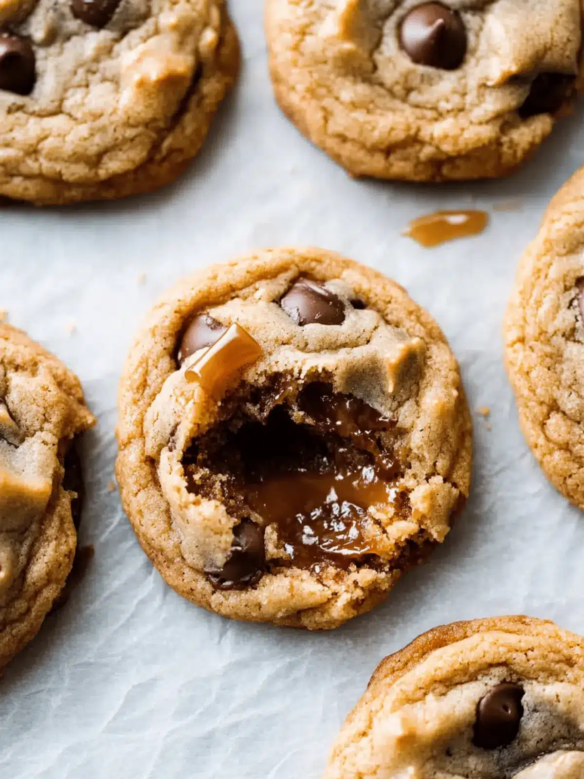 Salted Caramel Chocolate Chip Cookies