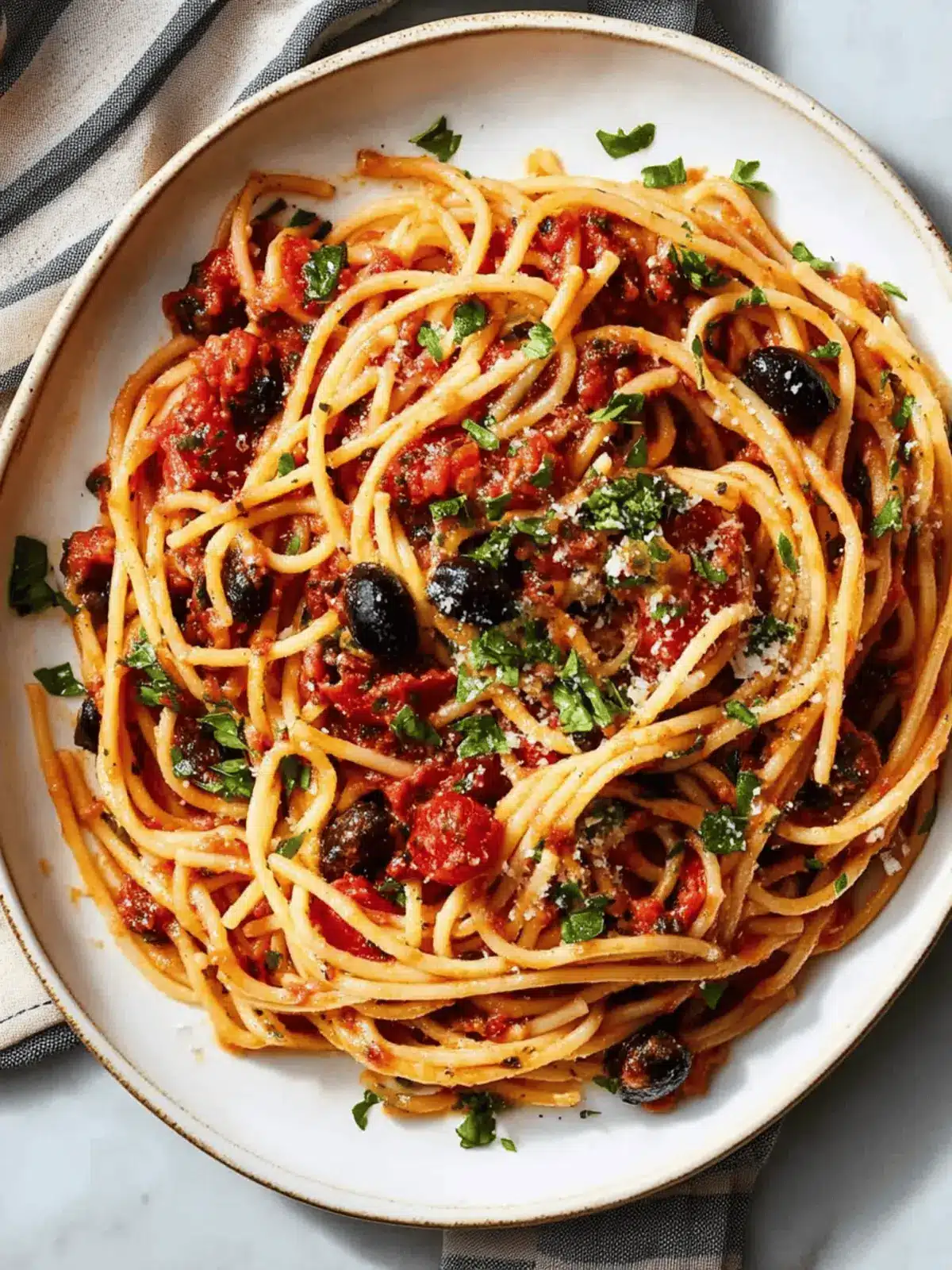 Pasta Puttanesca
