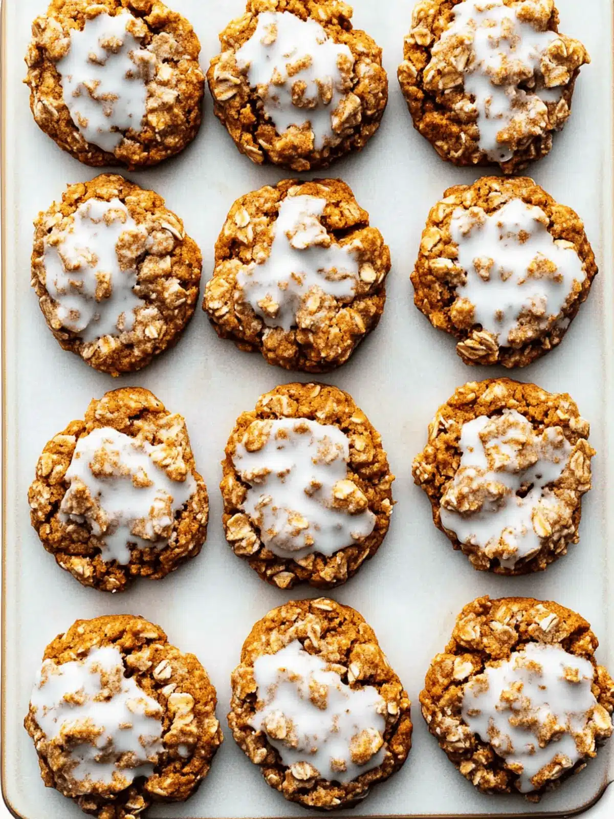 Brown Butter Pumpkin Oatmeal Cookies