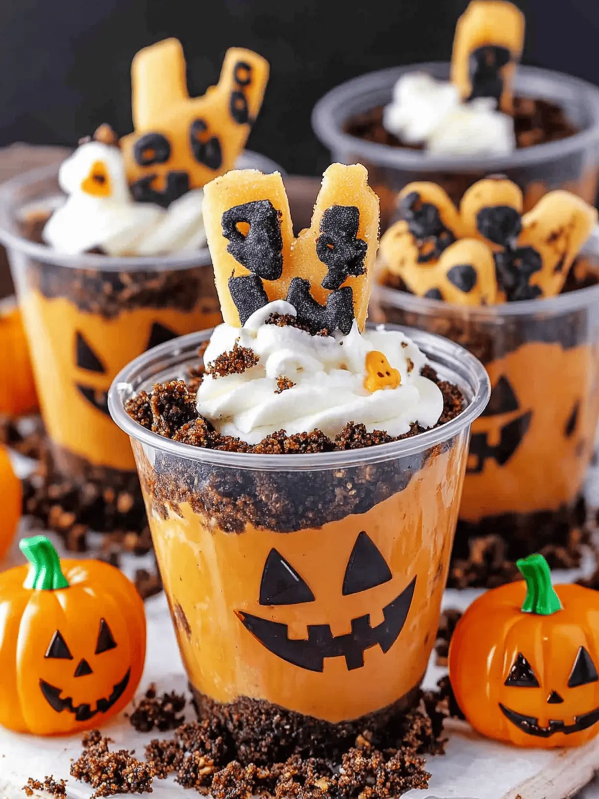 Halloween Dirt Cups