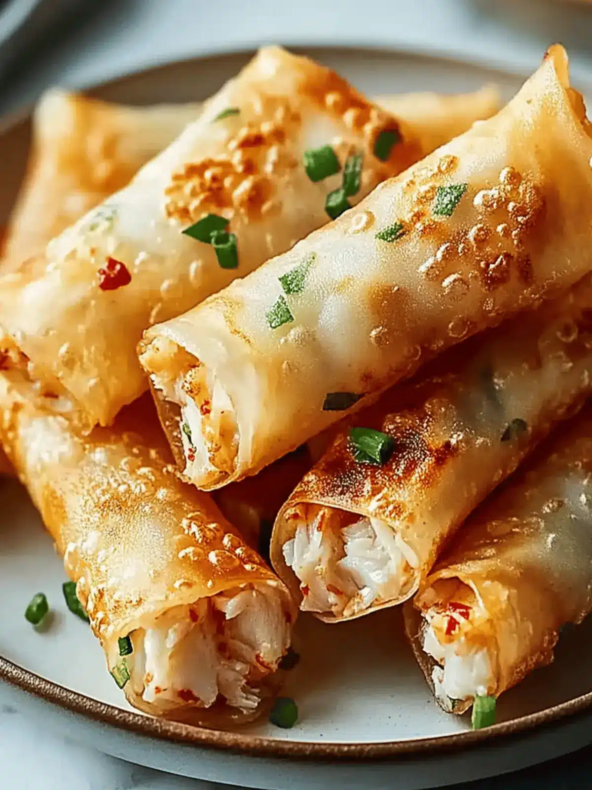 Easy Rice Paper Crab Rangoons Recipe