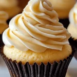 Silky Boston Cream Cupcakes