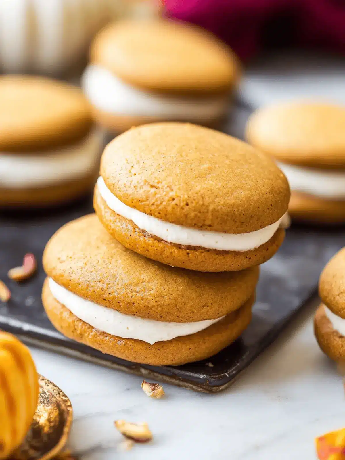 Pumpkin Whoopie Pies