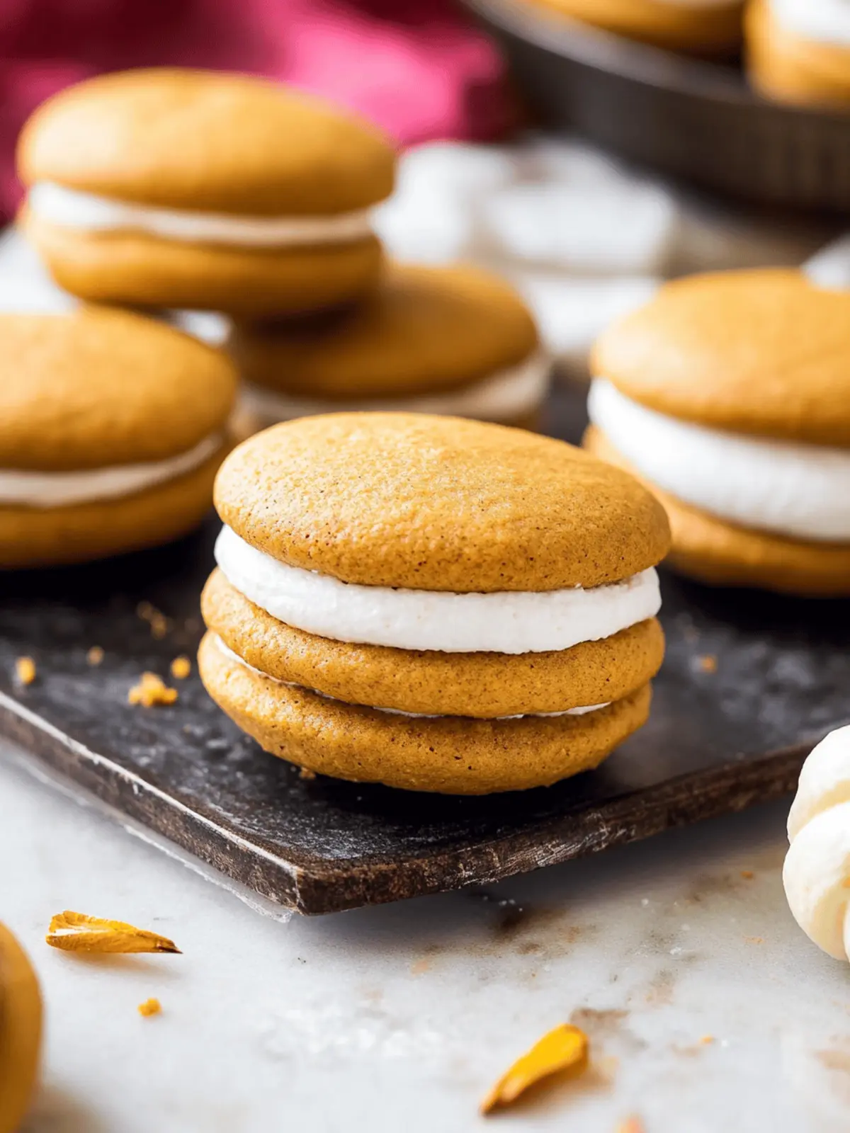 Pumpkin Whoopie Pies