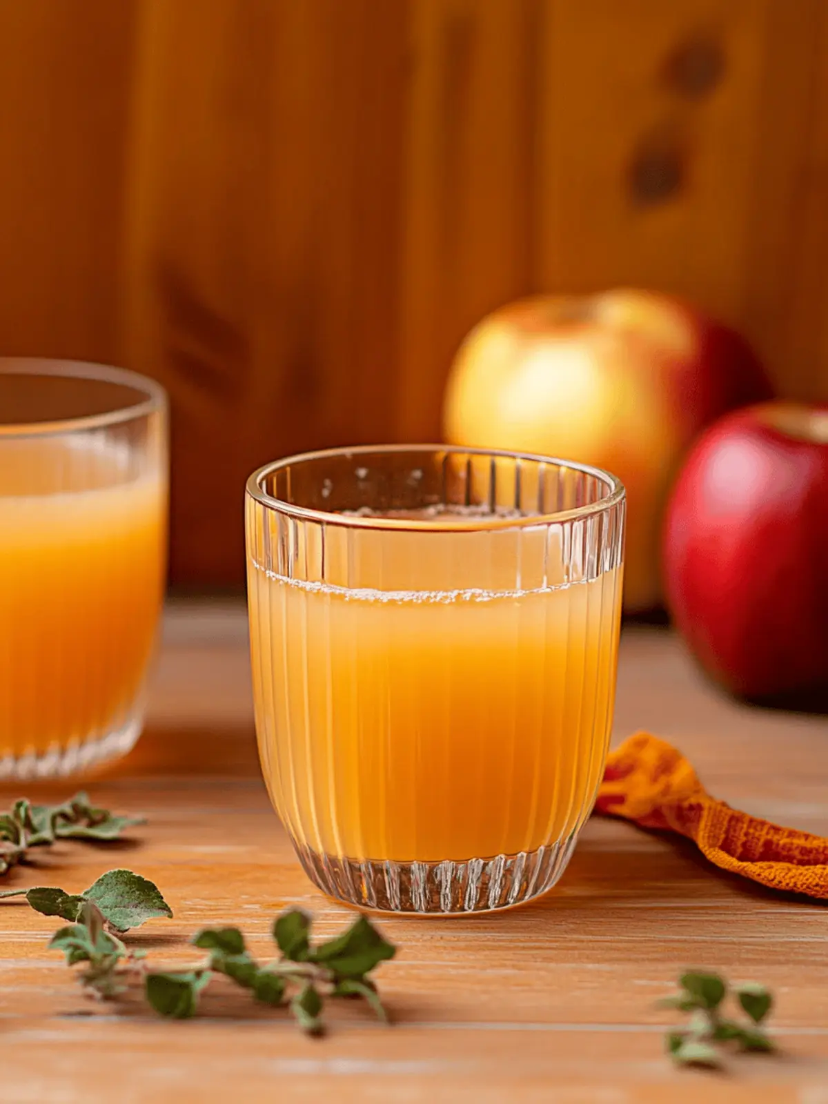 Homemade Fresh Apple Juice