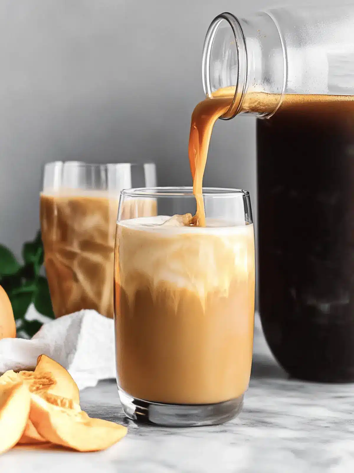 Homemade Pumpkin Cream Cold Brew Coffee