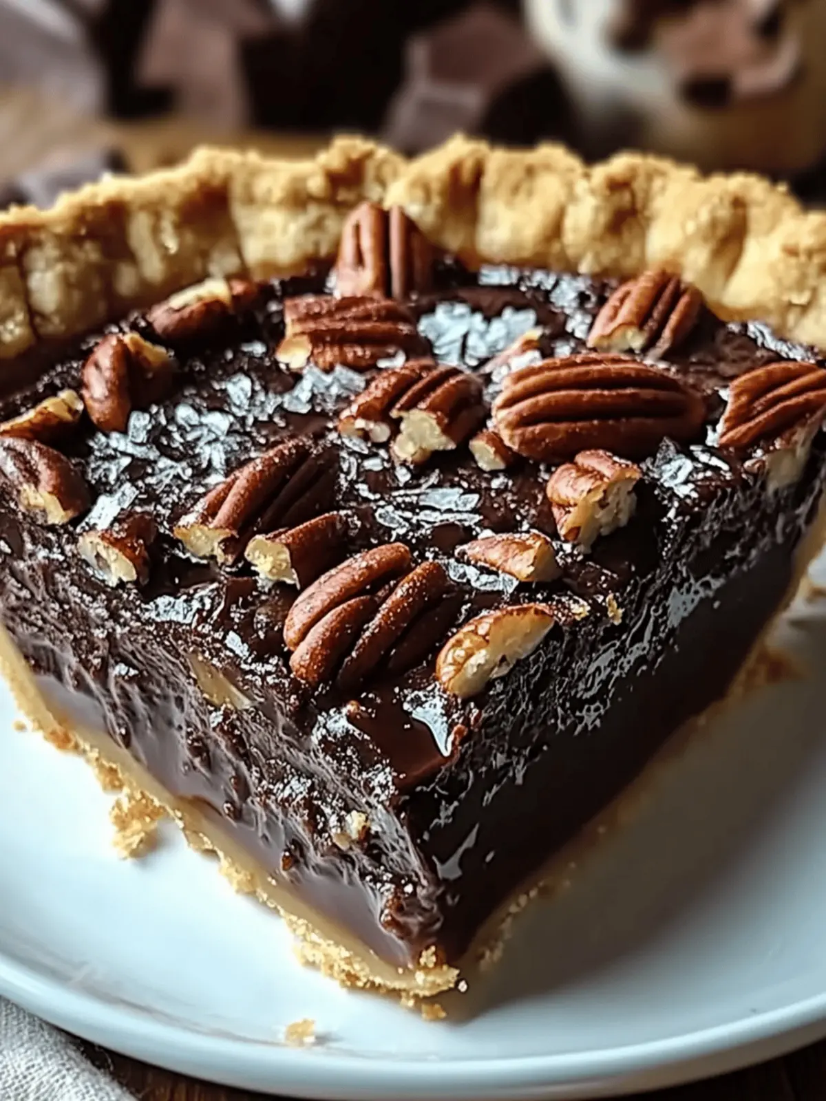 Texas Chocolate Pecan Pie