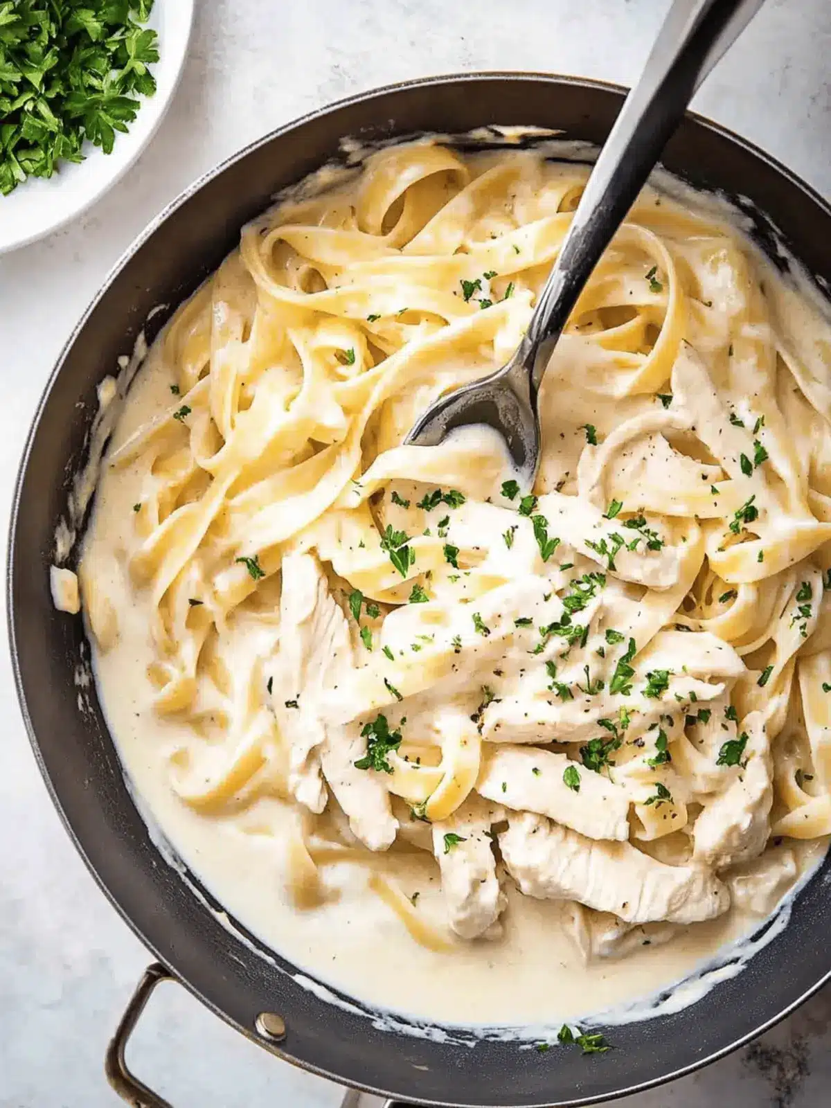 Chicken Alfredo Pasta