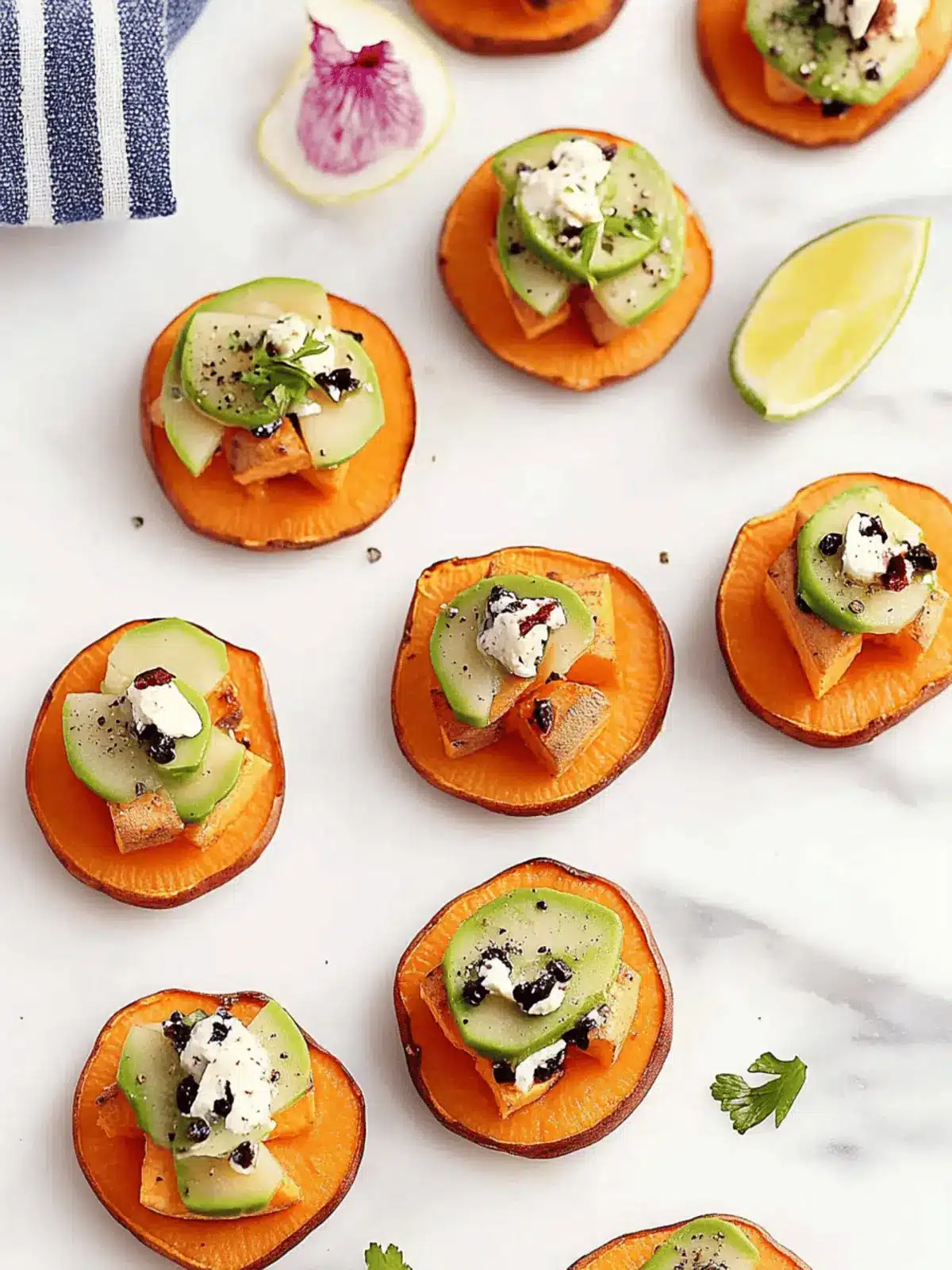 Sweet Potato Appetizer Bites