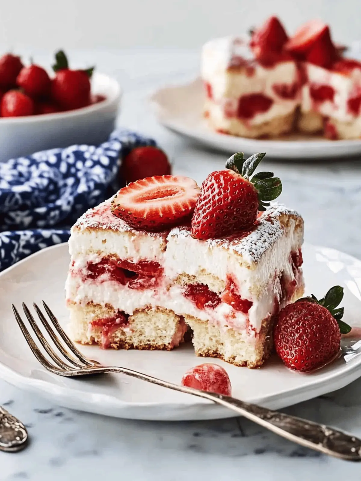 Strawberry Tiramisu