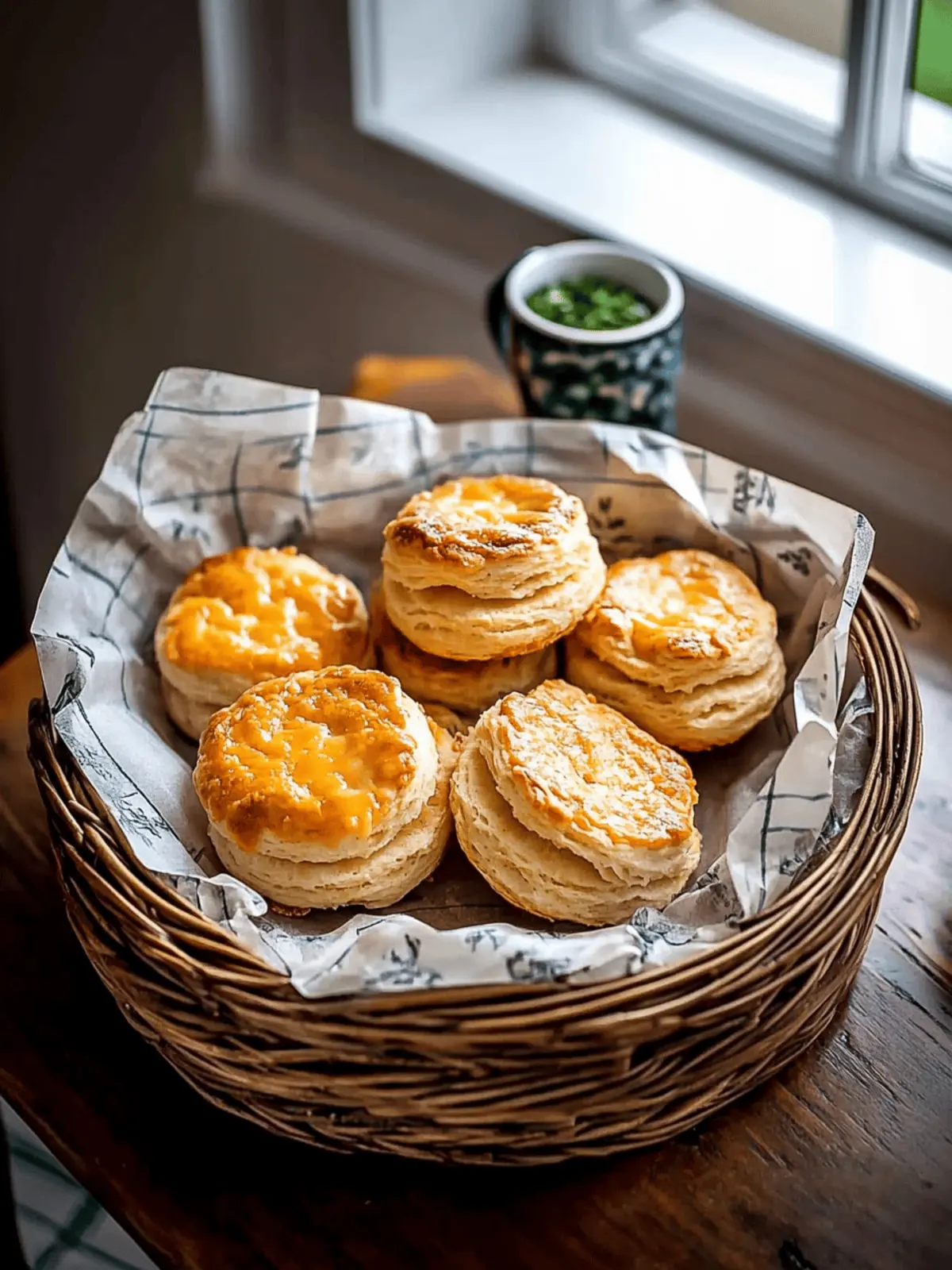 Cheddar and Chive Biscuits