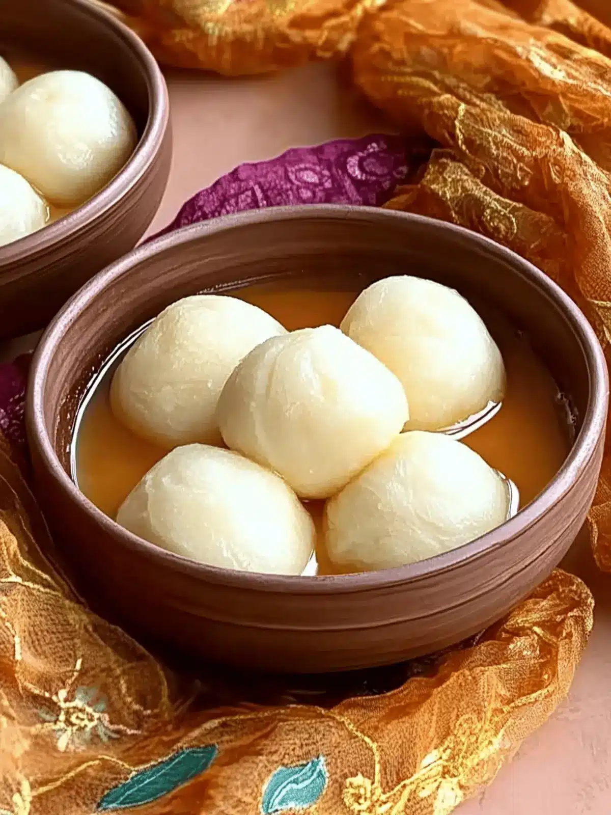 Soft Spongy Bengali Rasgulla