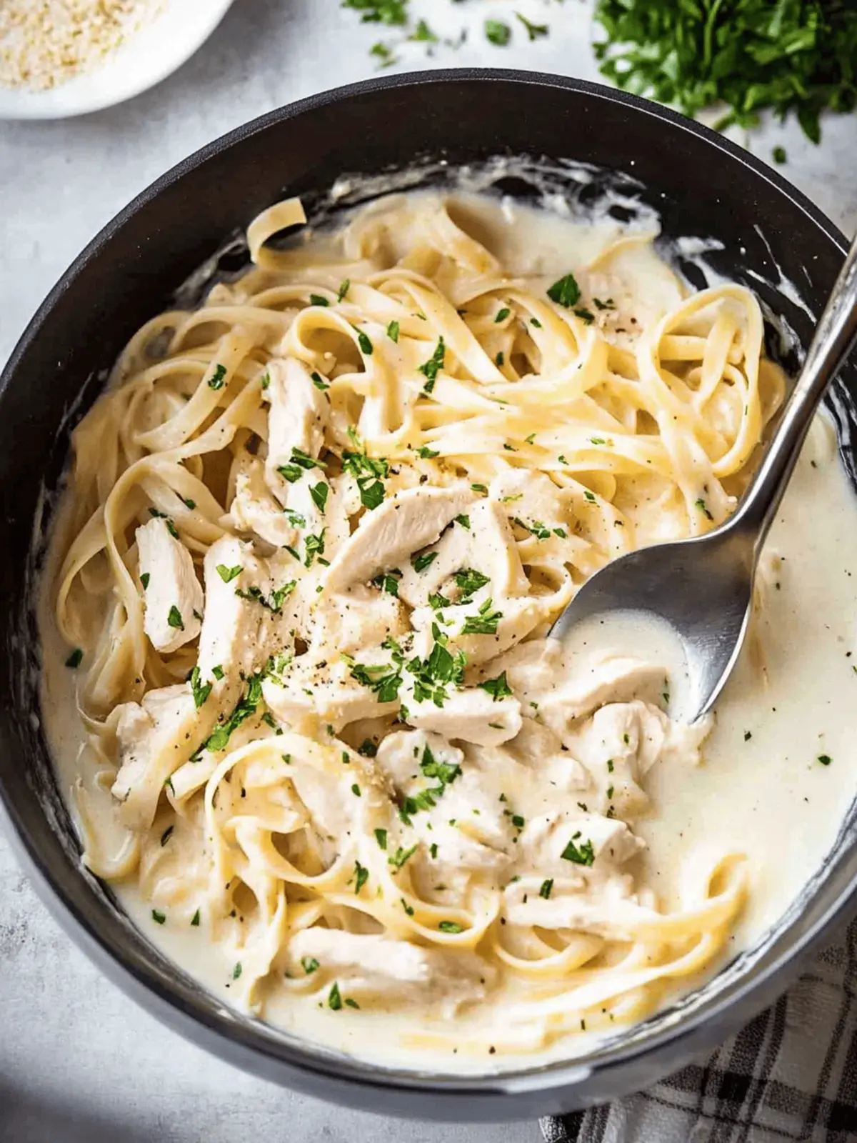 Chicken Alfredo Pasta