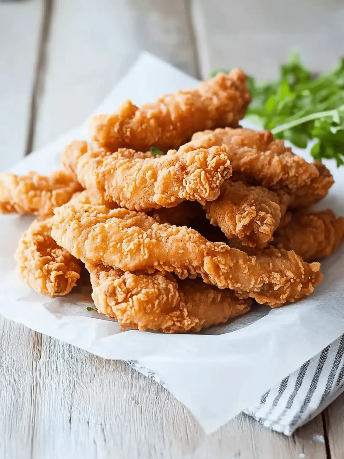 Crispy Fried Chicken Tenders