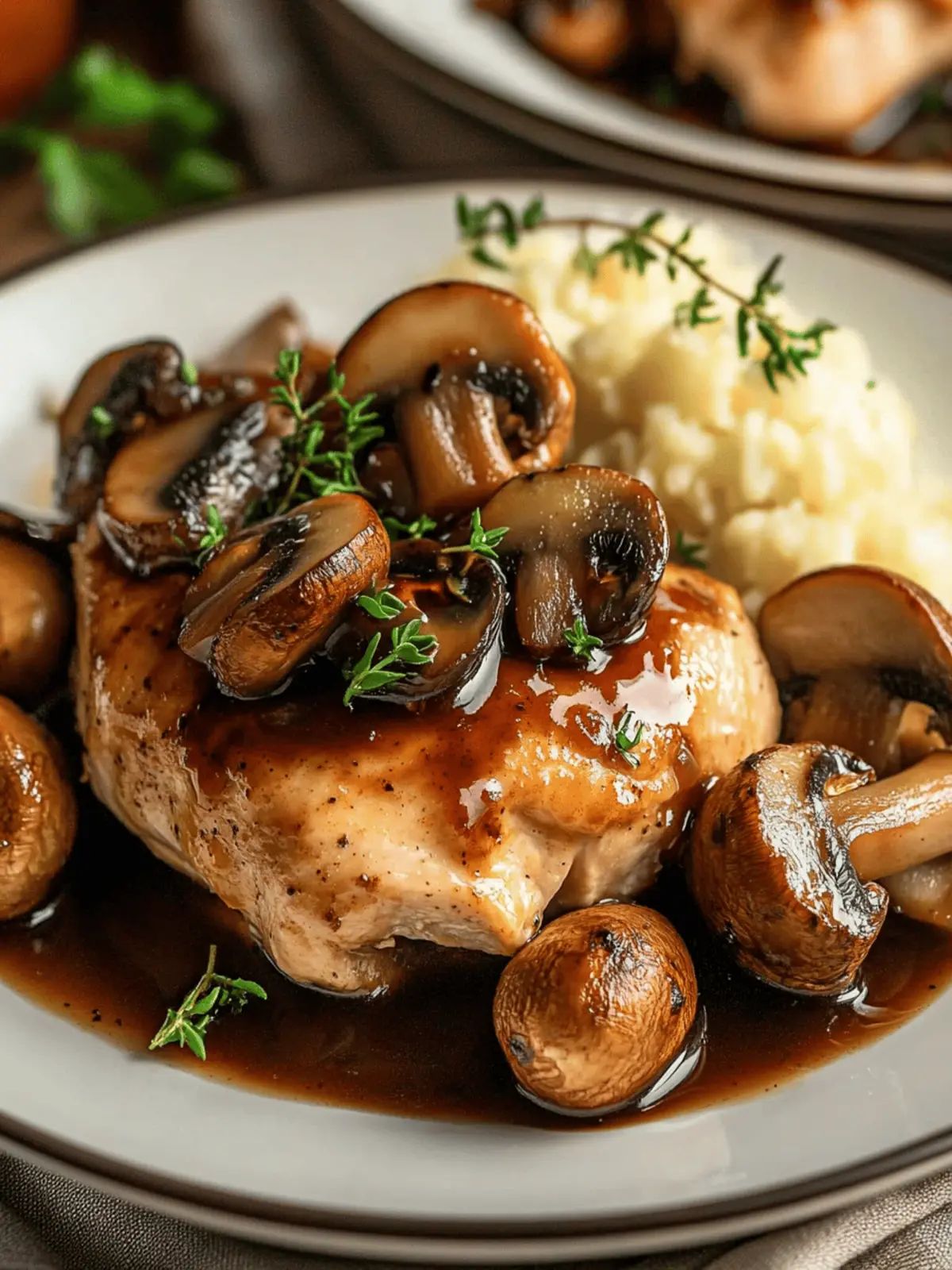 Crockpot Balsamic Chicken with Mushrooms for Cozy Dinners 5 Crockpot Balsamic Chicken with Mushrooms