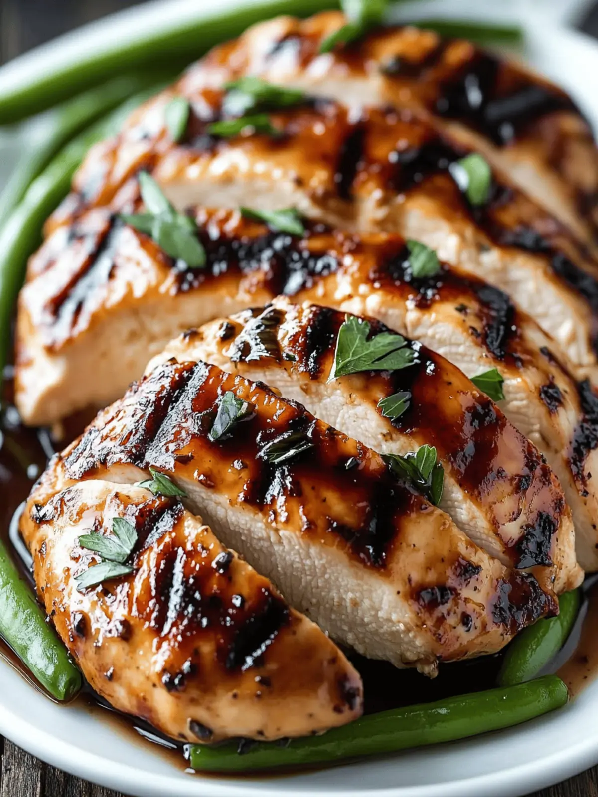 Balsamic Baked Chicken Breast