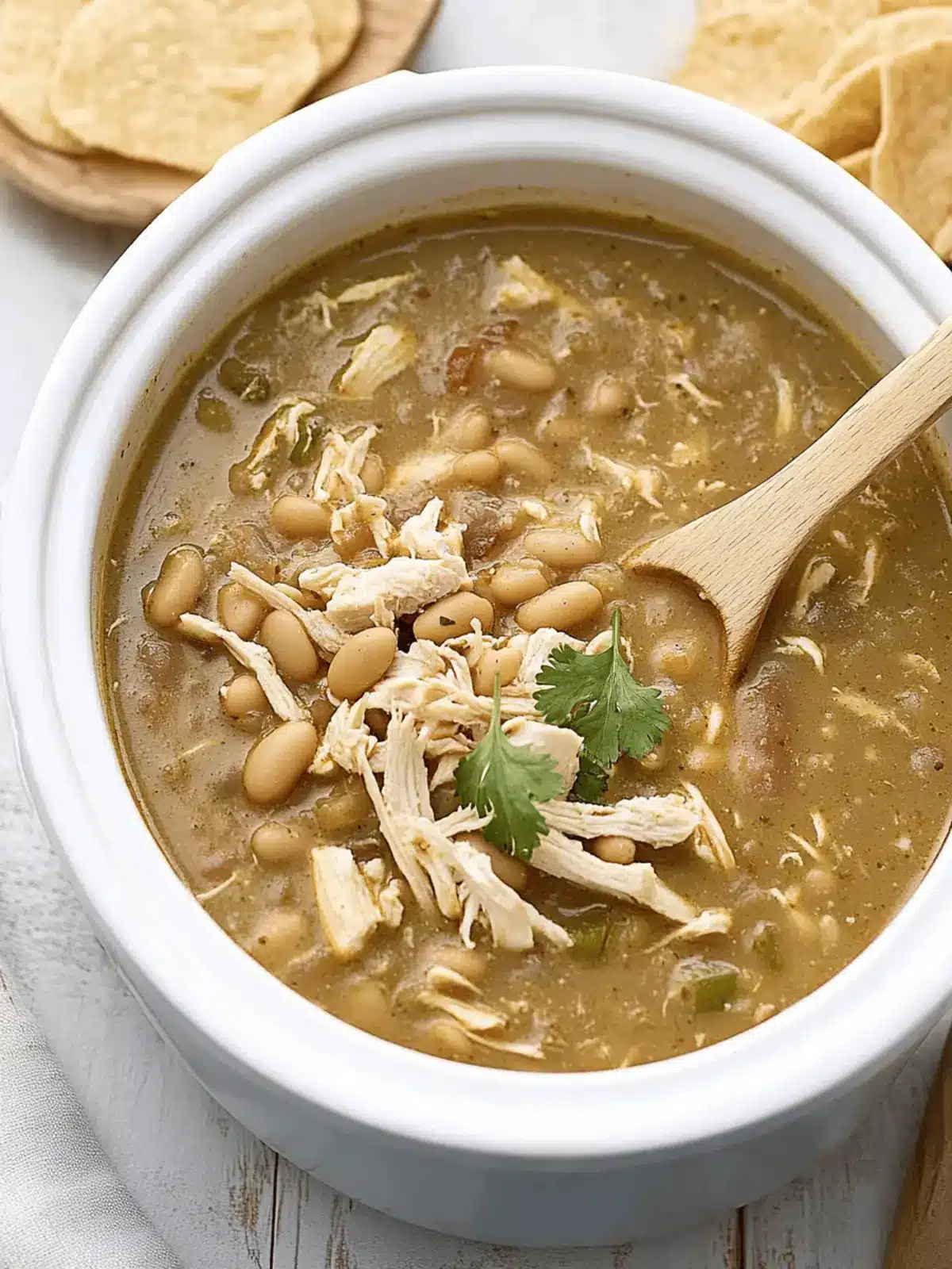 Crockpot White Chicken Chili