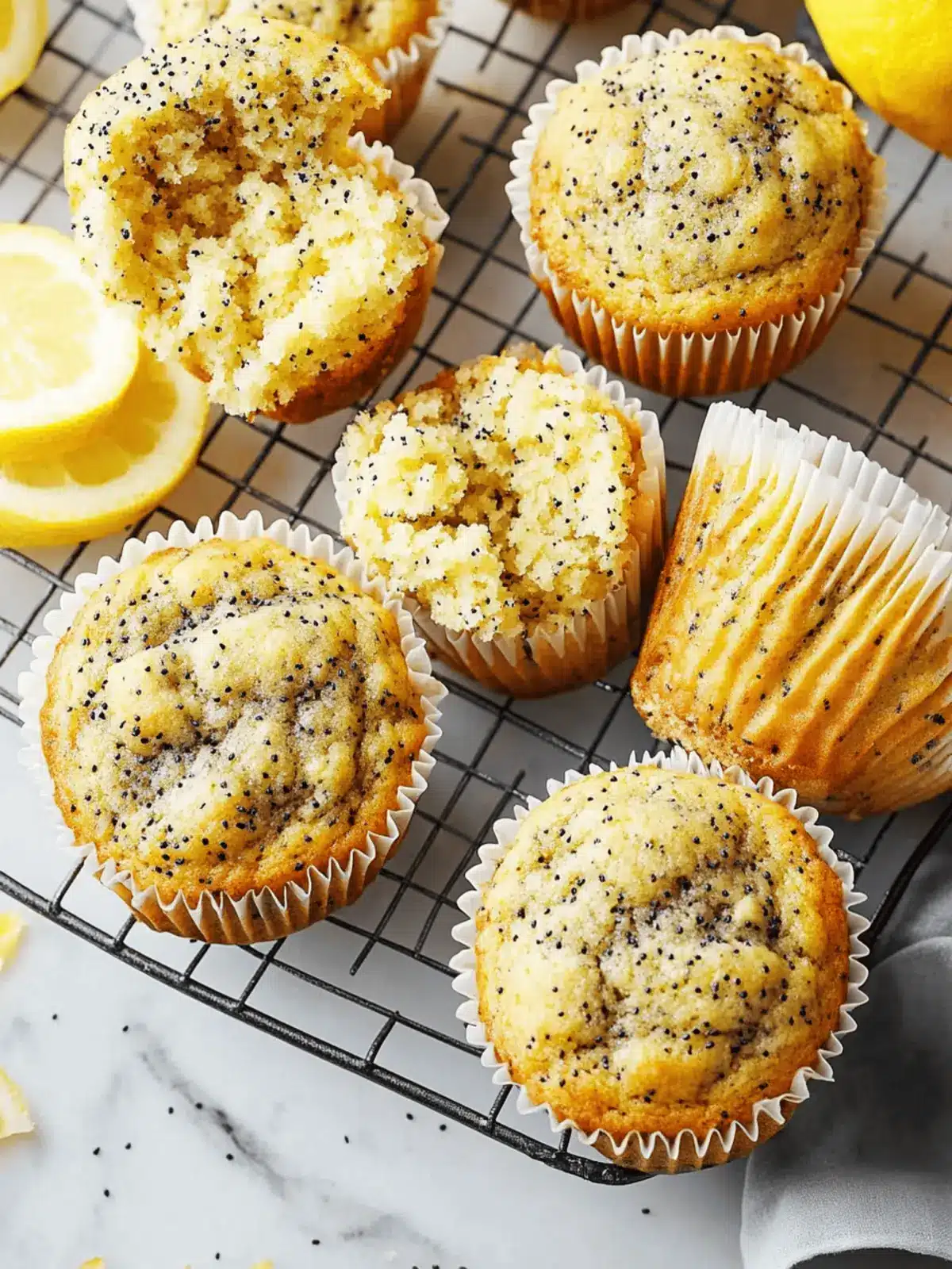 Lemon Poppy Seed Muffins