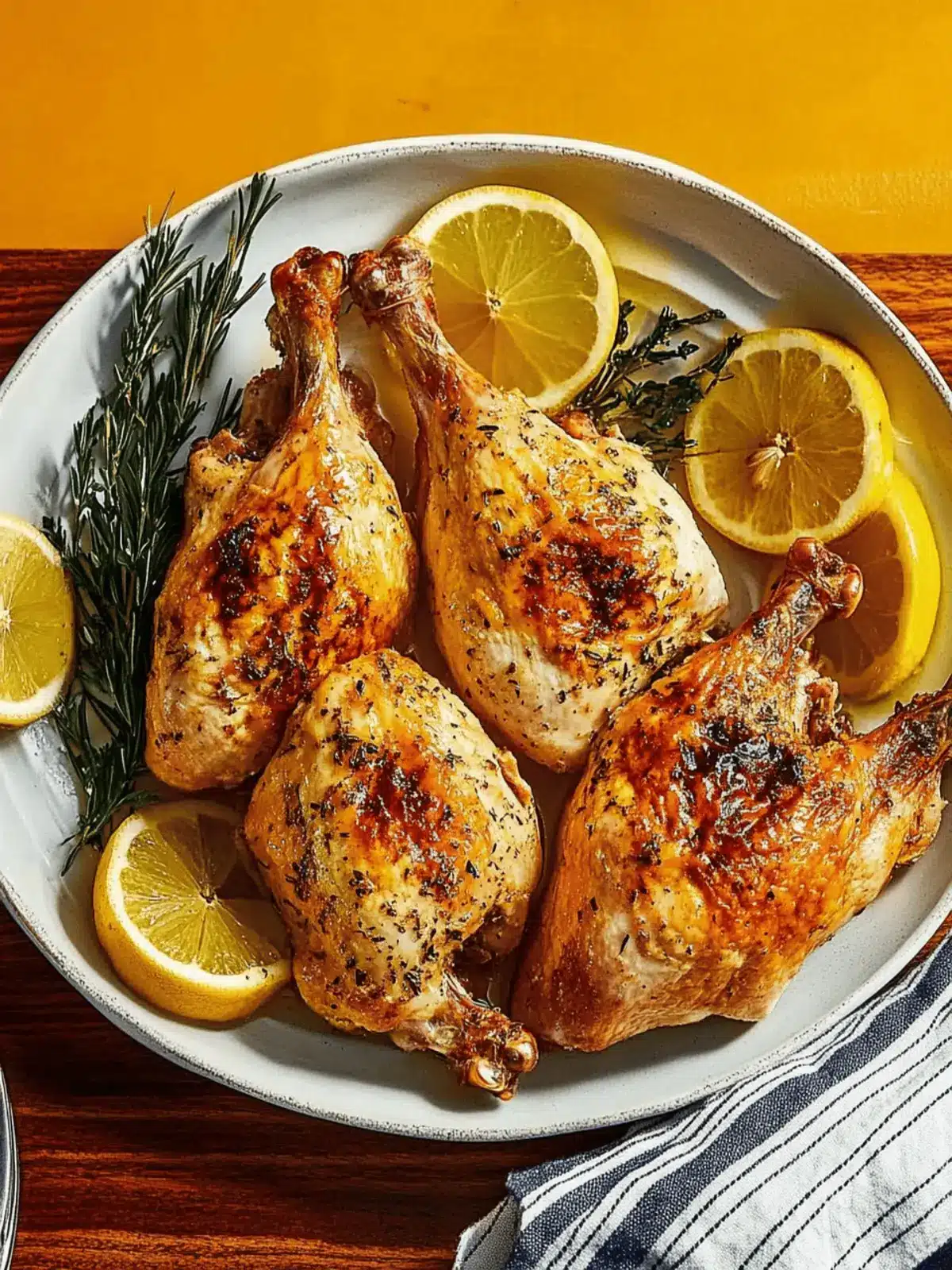 Lemon Herb Roast Chicken