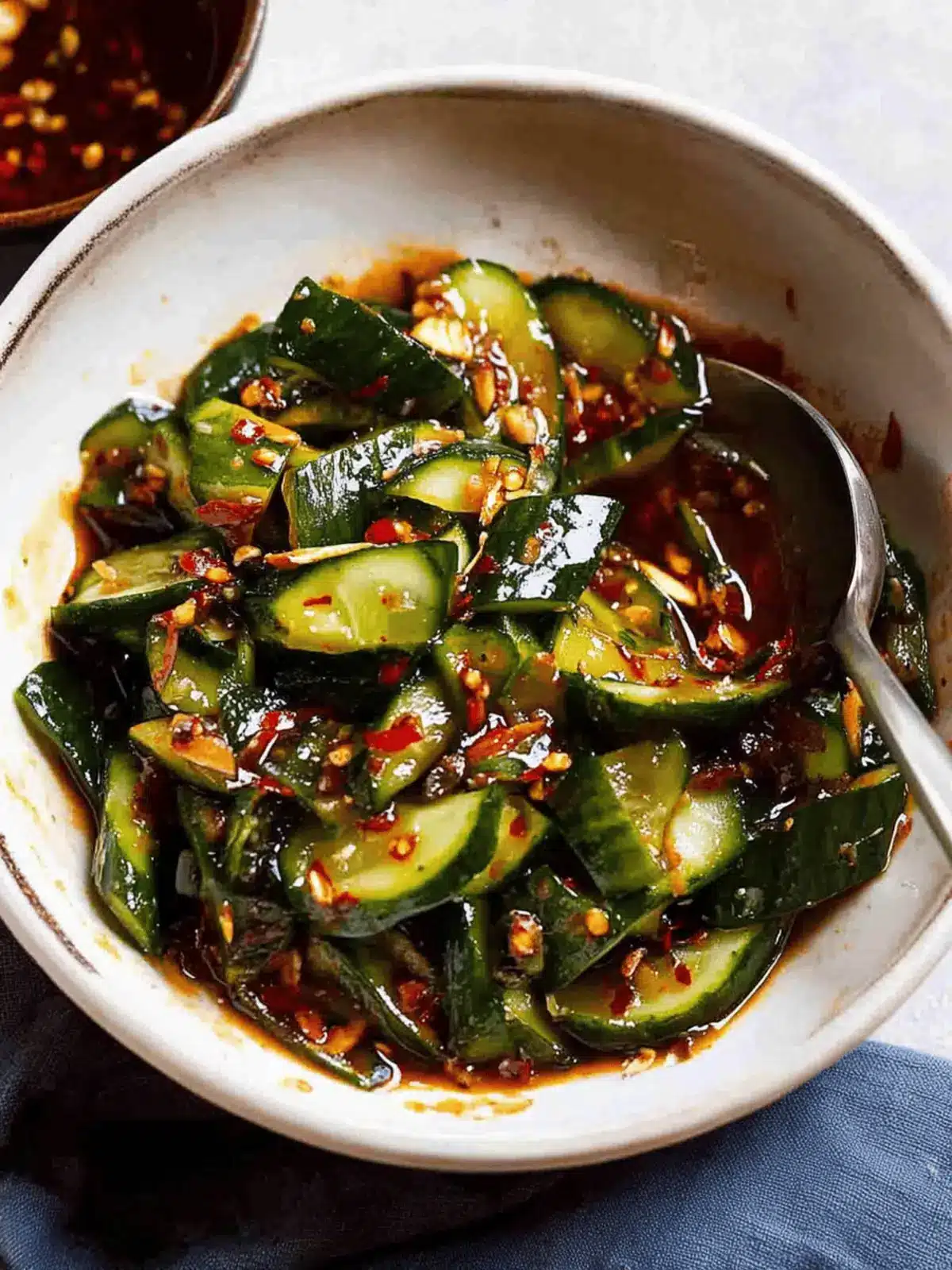 Spicy Asian Cucumber Salad
