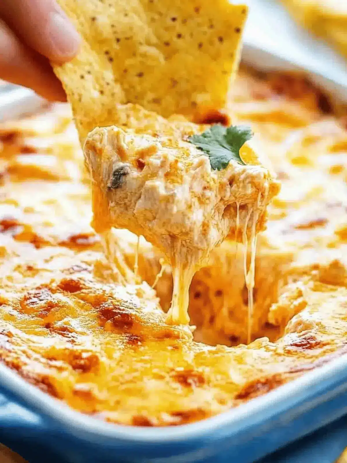 Easy Rotisserie Buffalo Chicken Dip