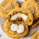 Chewy Pumpkin Cheesecake Cookies