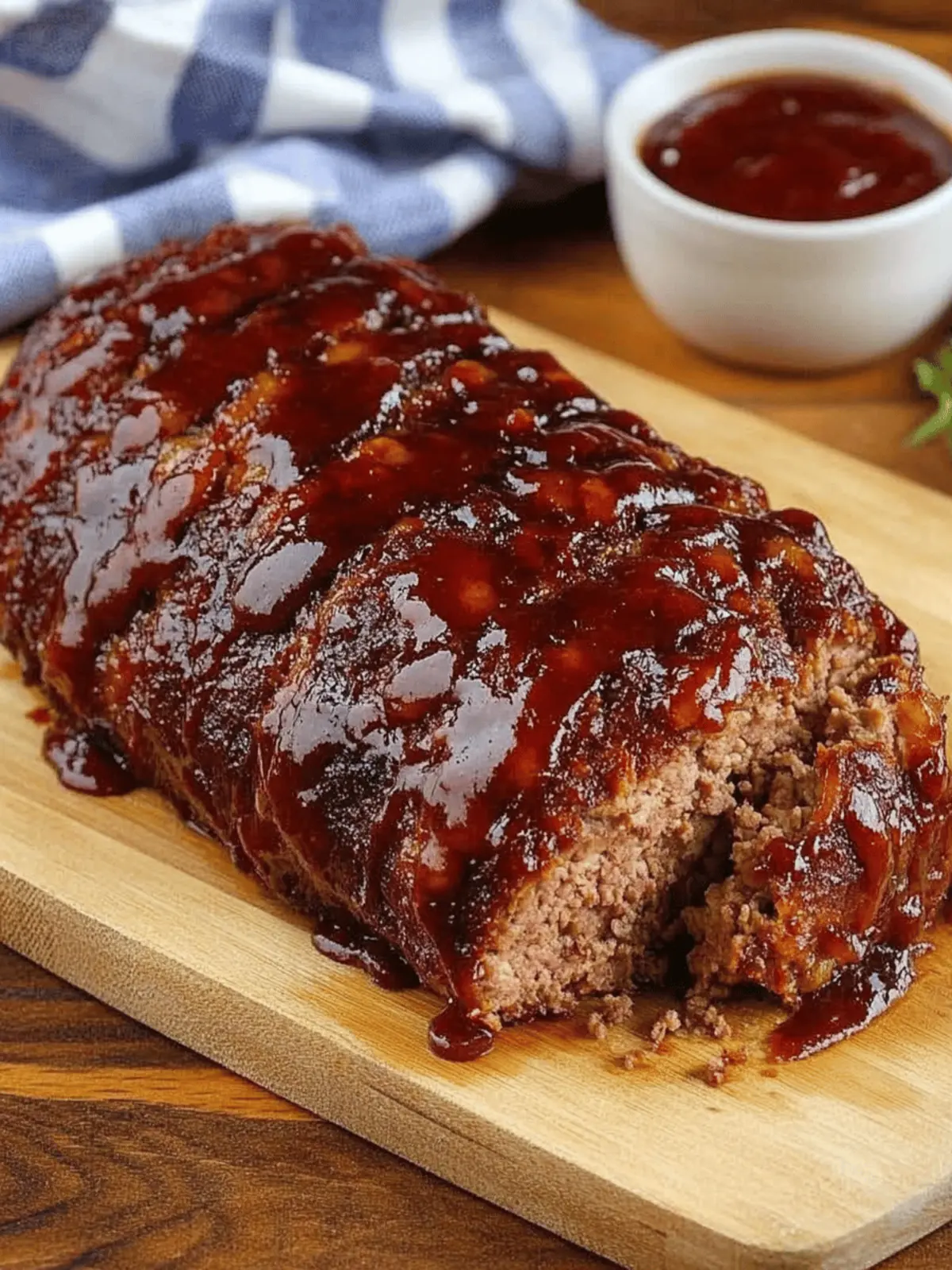 BBQ Bacon Meatloaf