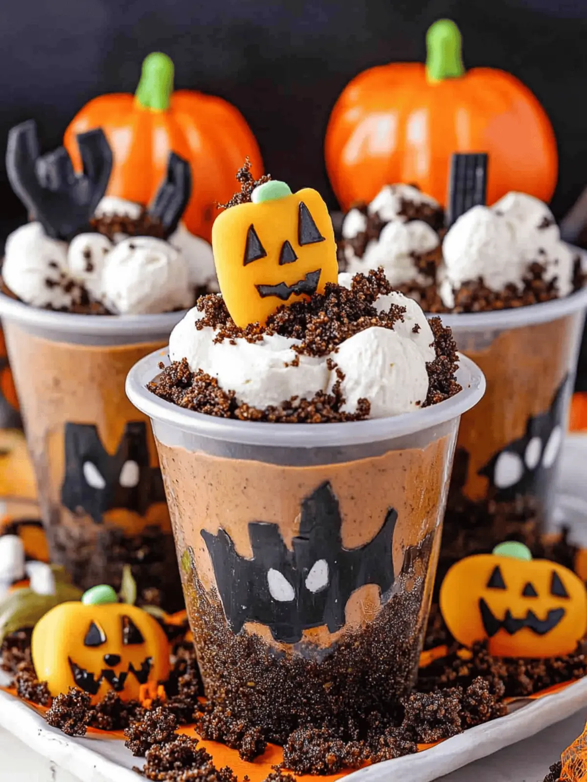 Halloween Dirt Cups
