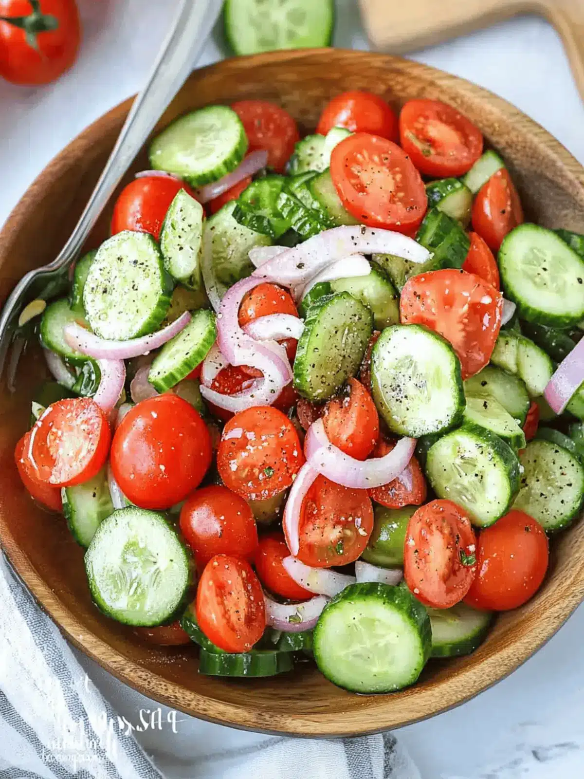 Cucumber Tomato Salad