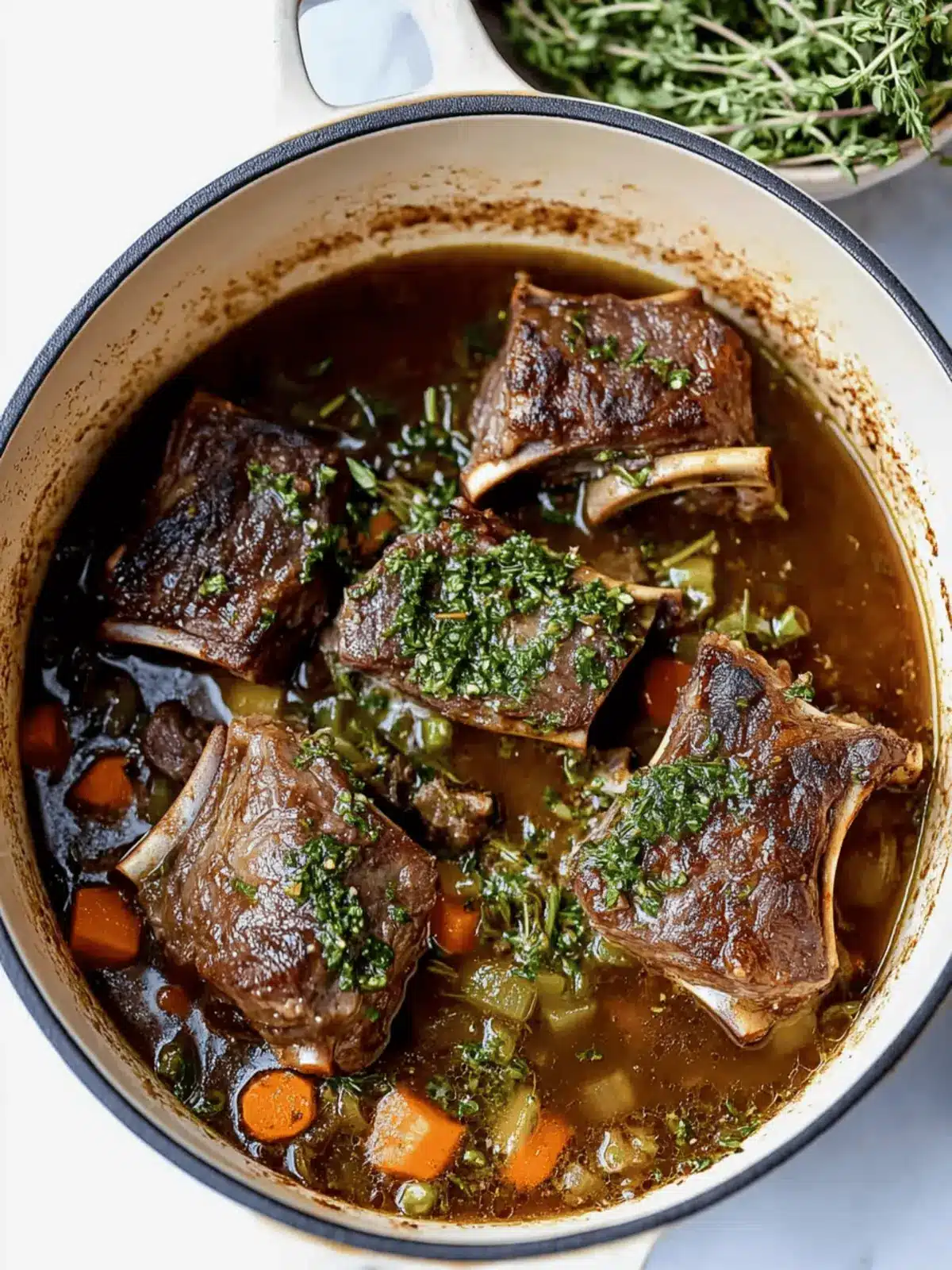 Apple Cider Braised Short Ribs with Rosemary Gremolata Delight 5 Apple Cider Braised Short Ribs With Rosemary Gremolata