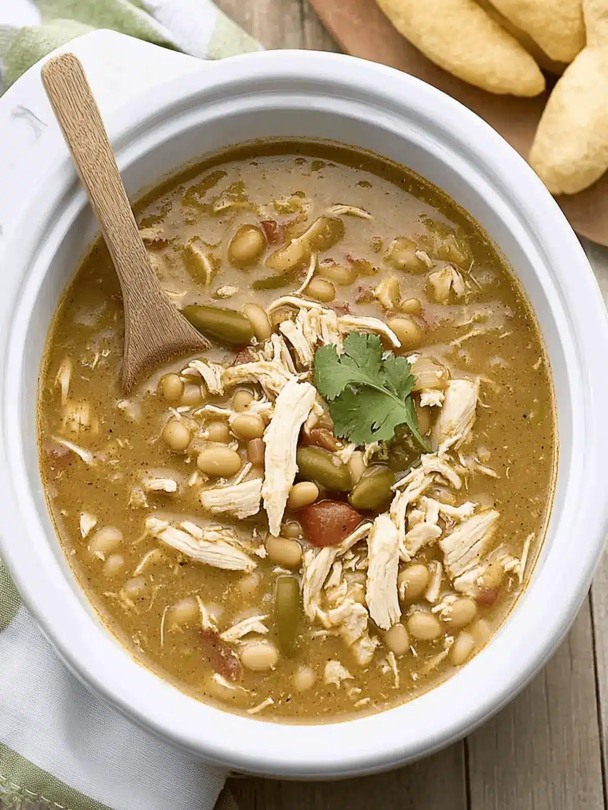 Crockpot White Chicken Chili