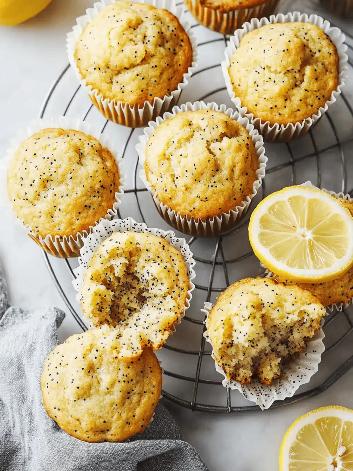 Lemon Poppy Seed Muffins