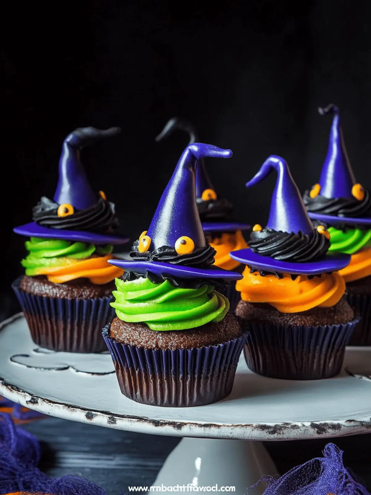 Witch Hat Cupcakes