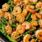 Honey Garlic Shrimp Stir-Fry