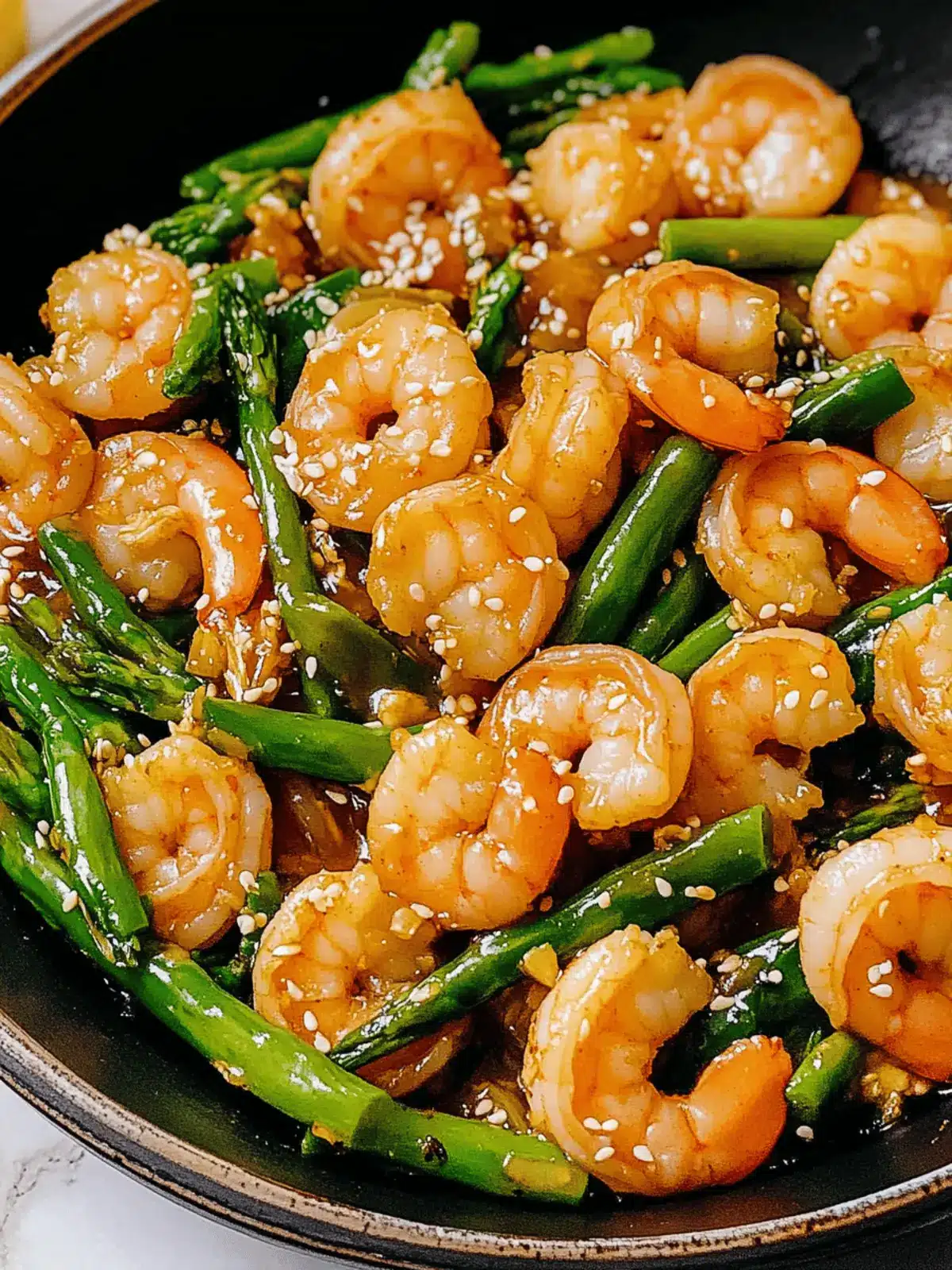 Honey Garlic Shrimp Stir-Fry