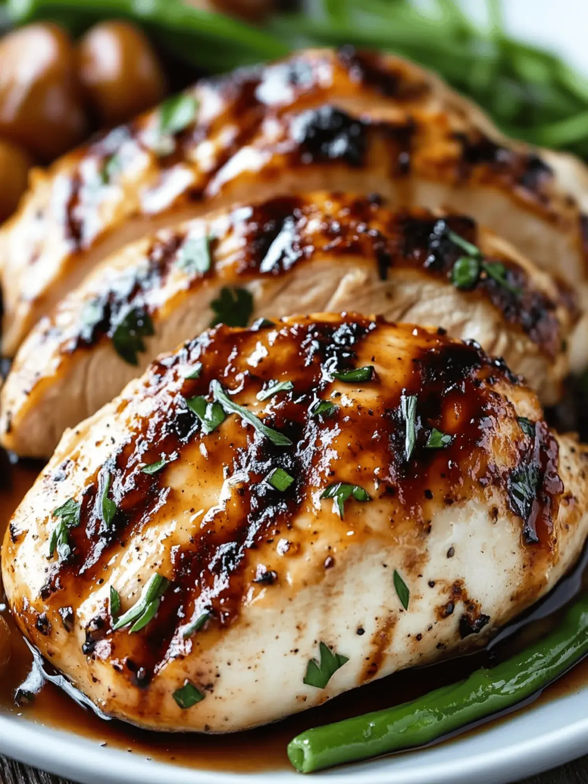 Balsamic Baked Chicken Breast