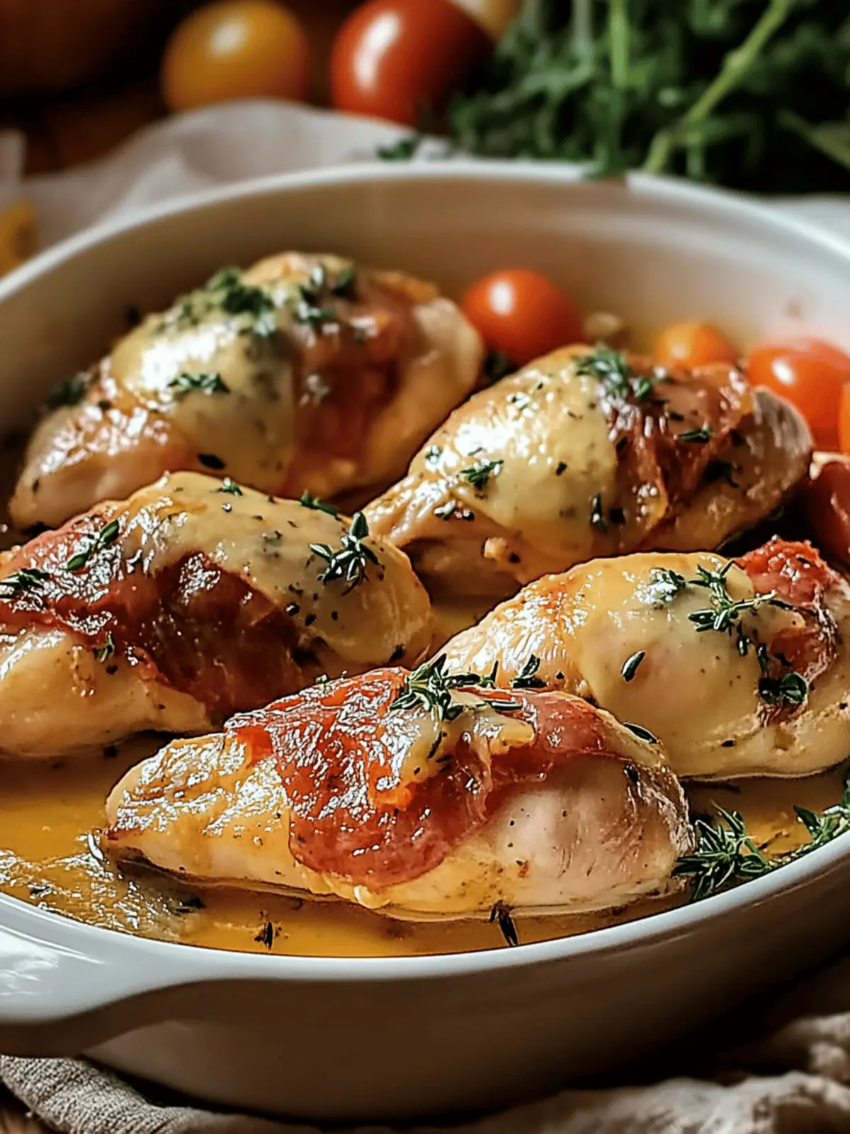 Italian Chicken Saltimbocca