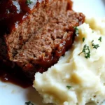 Classic Meatloaf with Mashed Potatoes