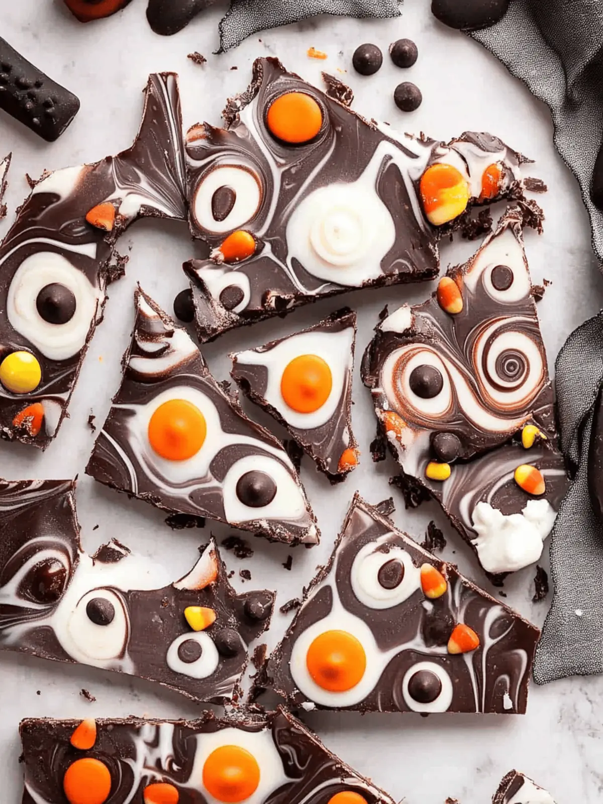 Halloween Candy Bark
