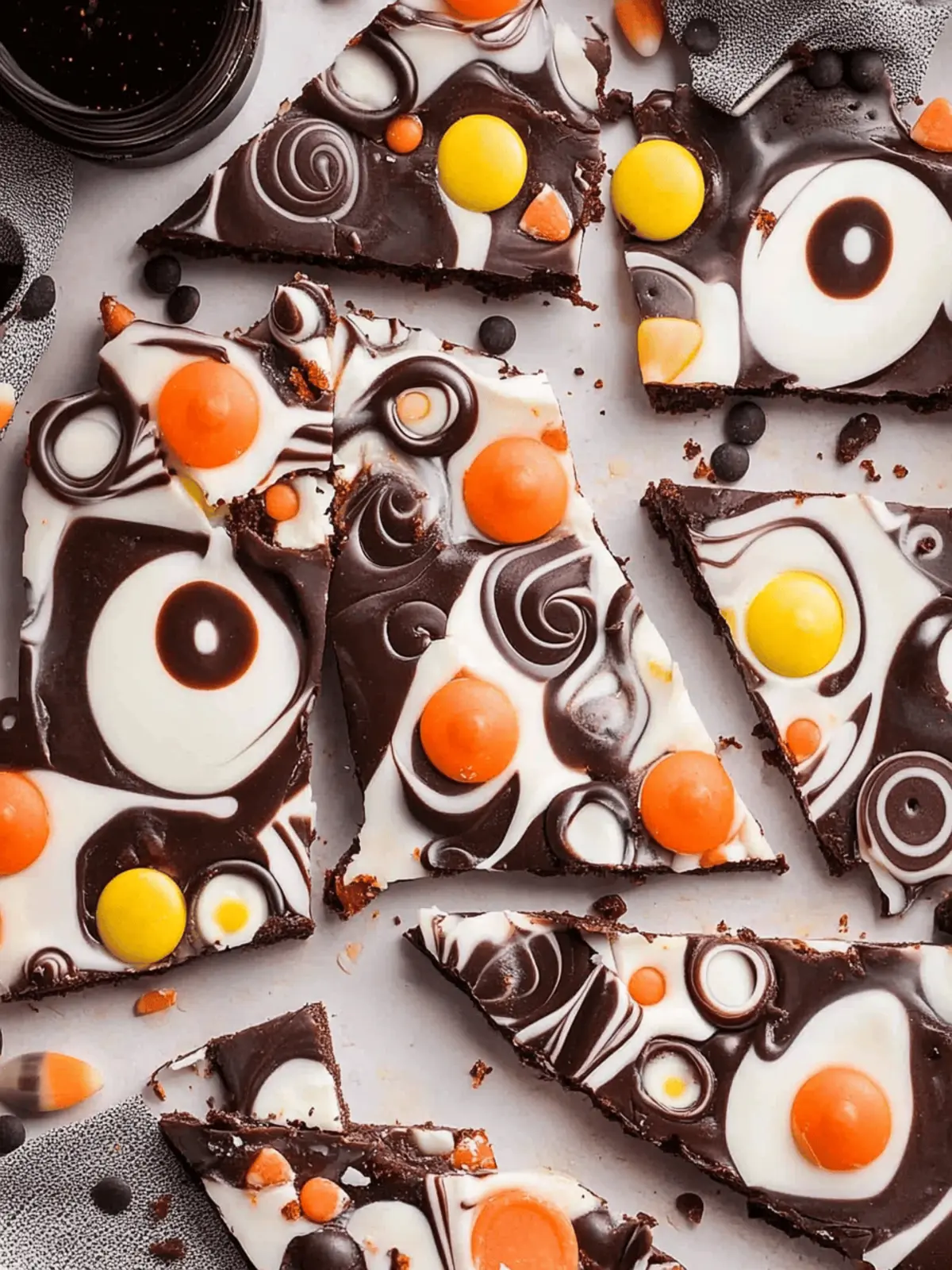 Halloween Candy Bark